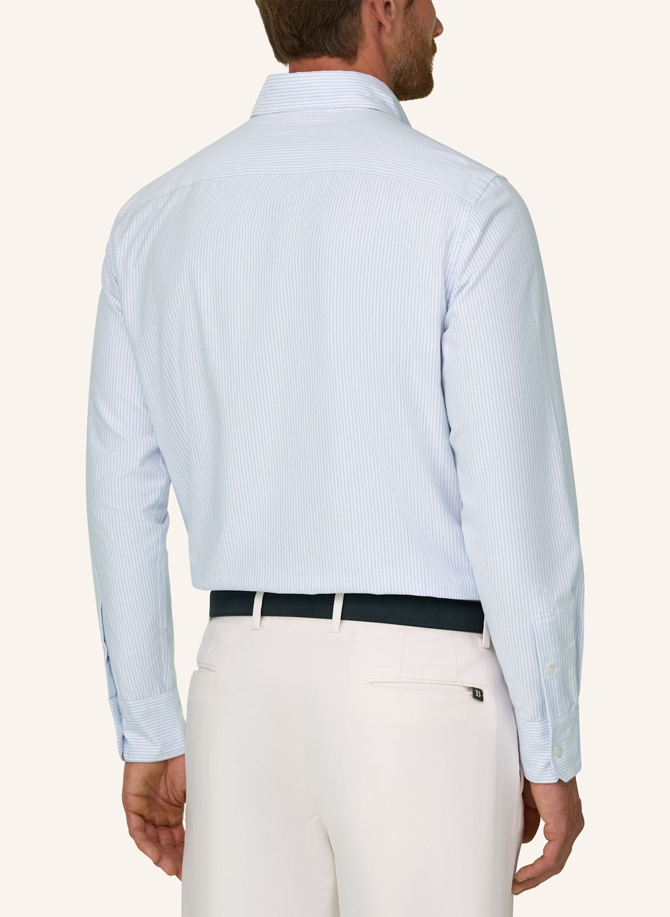 BOGGI MILANO Overshirt: LIGHT BLUE
