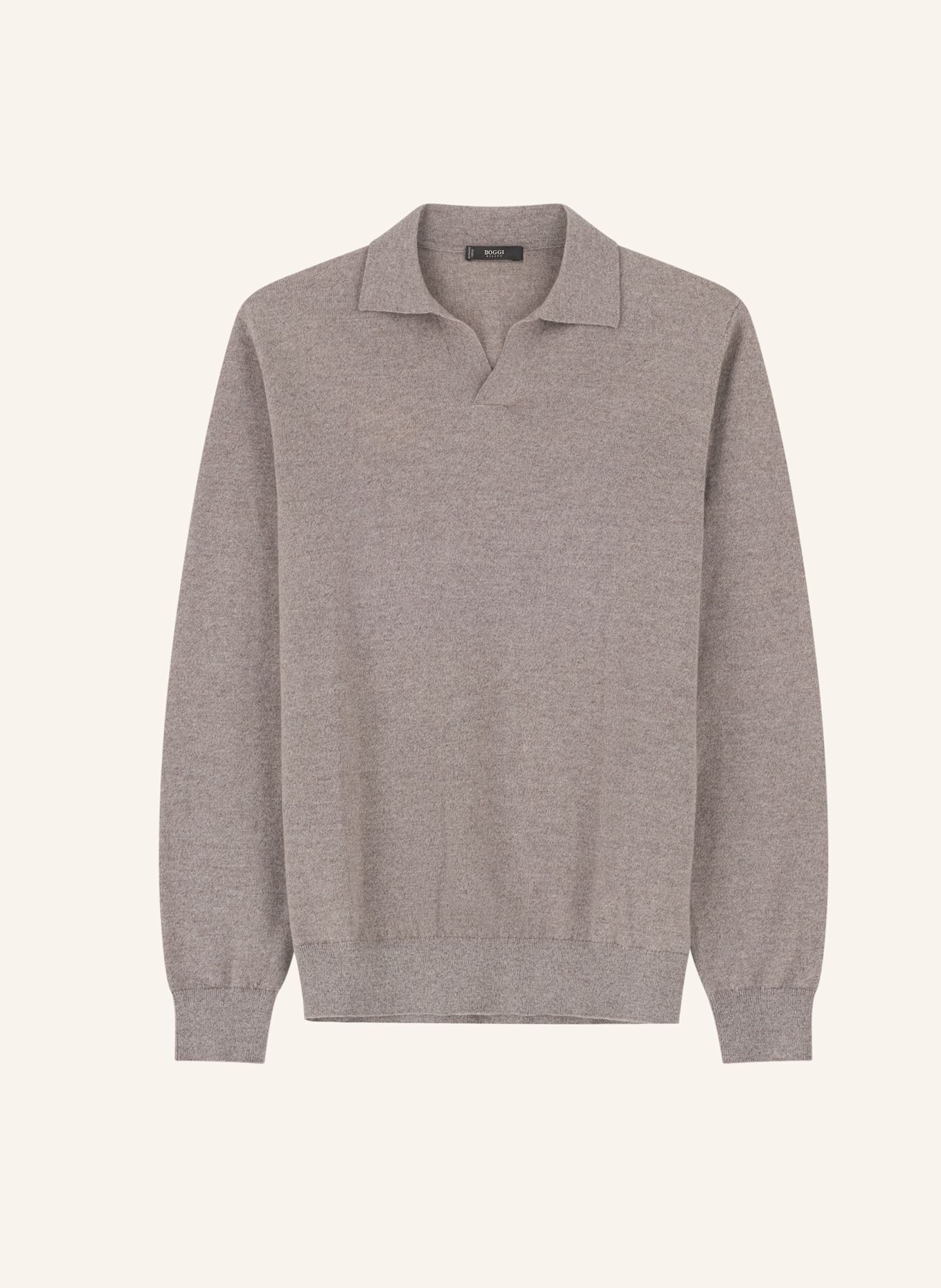 BOGGI MILANO Sweater: BROWN