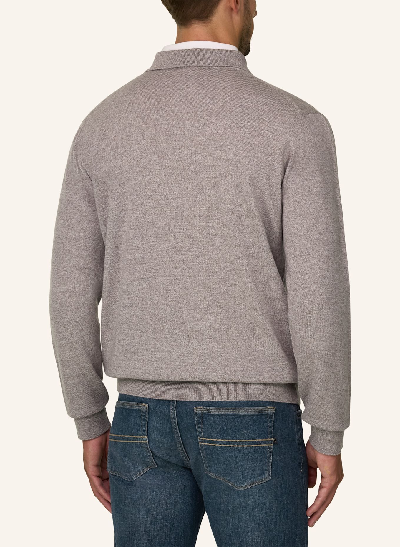 BOGGI MILANO Sweater: BROWN