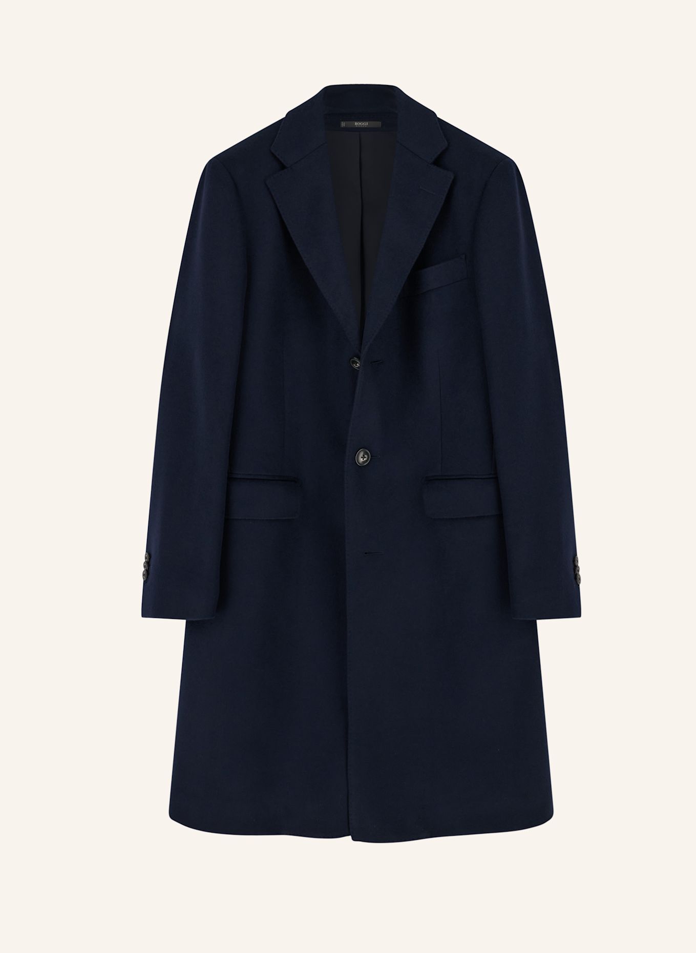 BOGGI MILANO Coat: BLUE