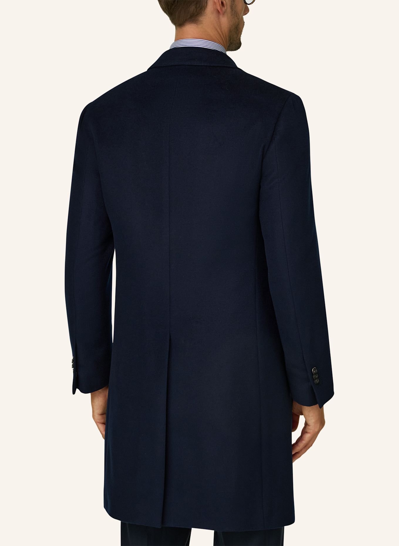 BOGGI MILANO Coat: BLUE