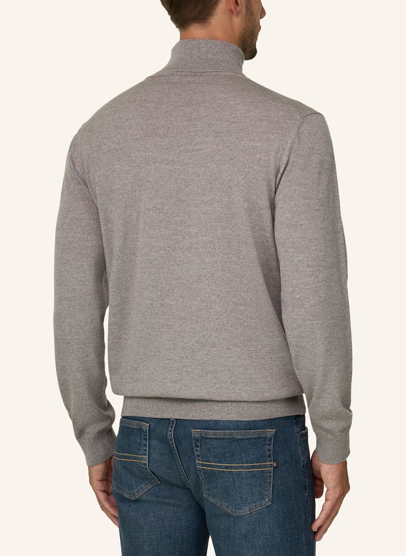 BOGGI MILANO Sweater: BROWN