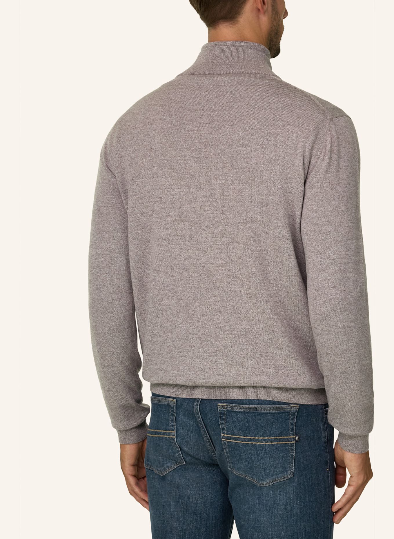 BOGGI MILANO Sweater: BROWN