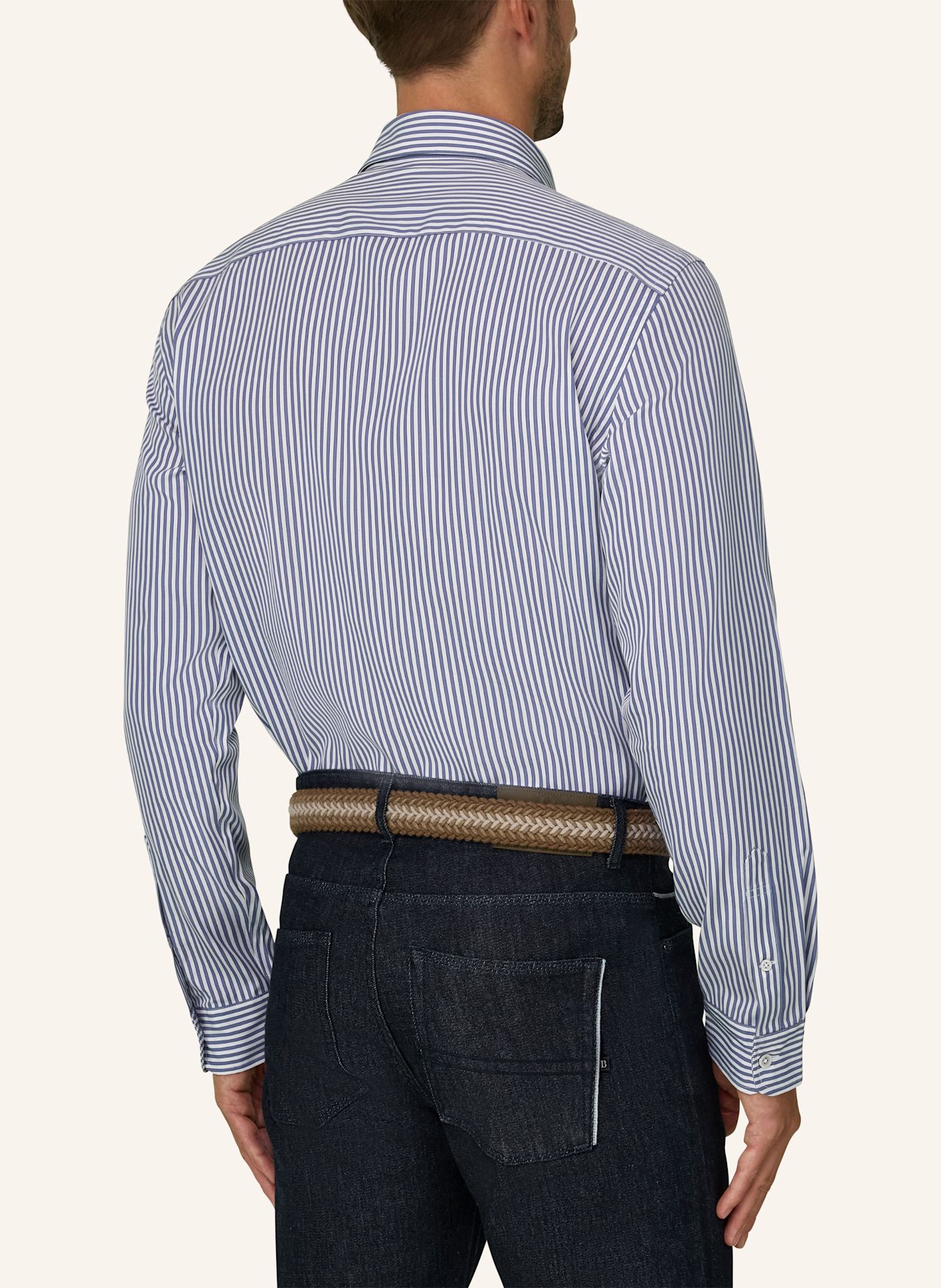 BOGGI MILANO Overshirt: BLUE