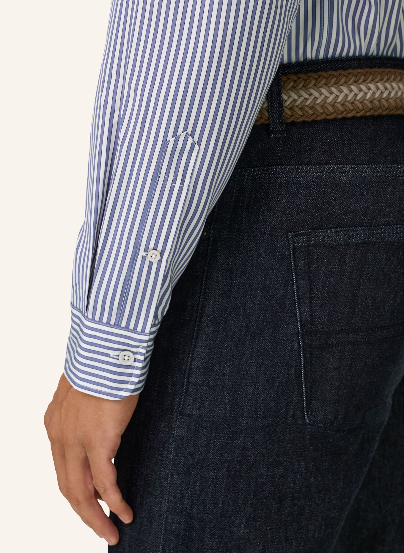 BOGGI MILANO Overshirt: BLUE