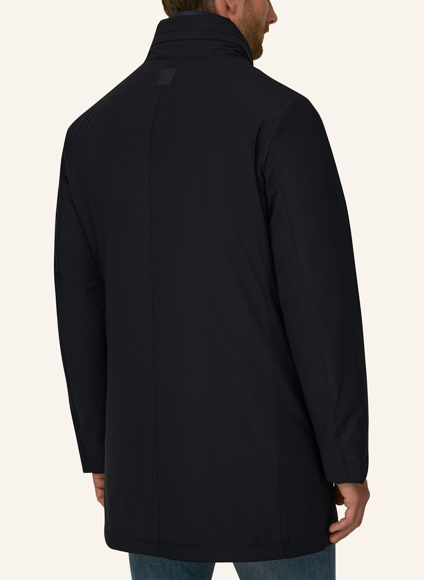 BOGGI MILANO Down coat: BLUE