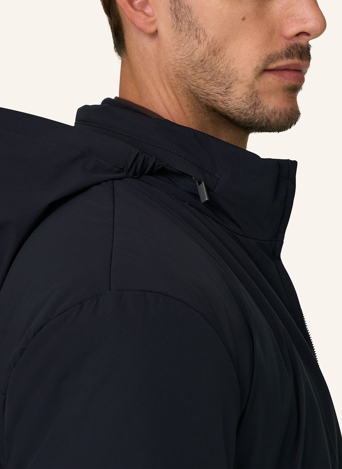 BOGGI MILANO Pea coat: BLUE