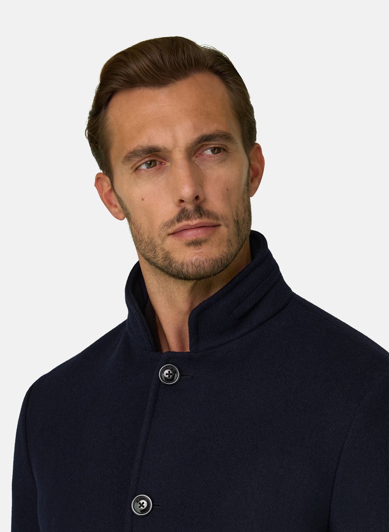 BOGGI MILANO Pea coat: BLUE