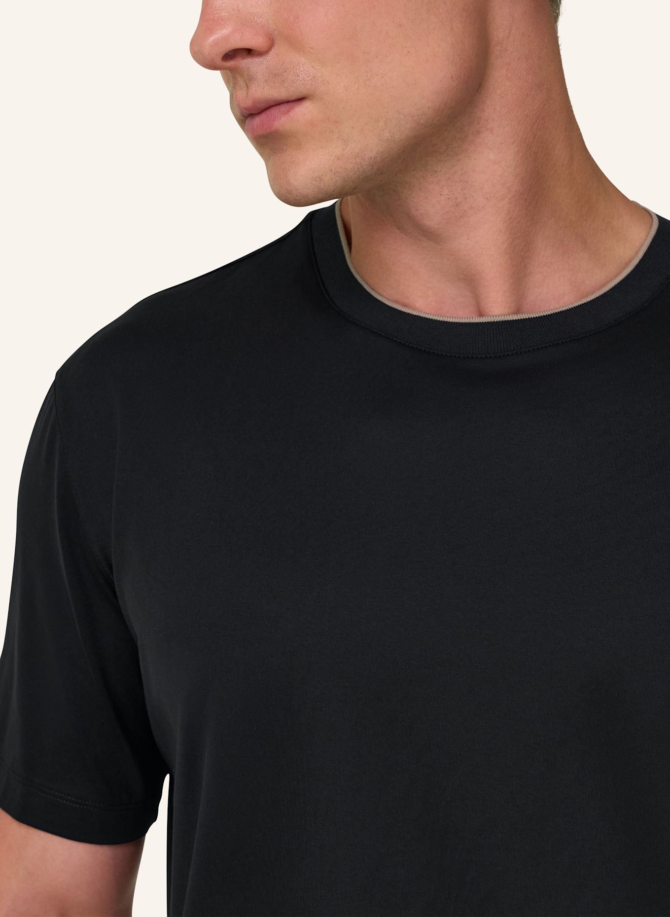 BOGGI MILANO T-shirt: BLACK