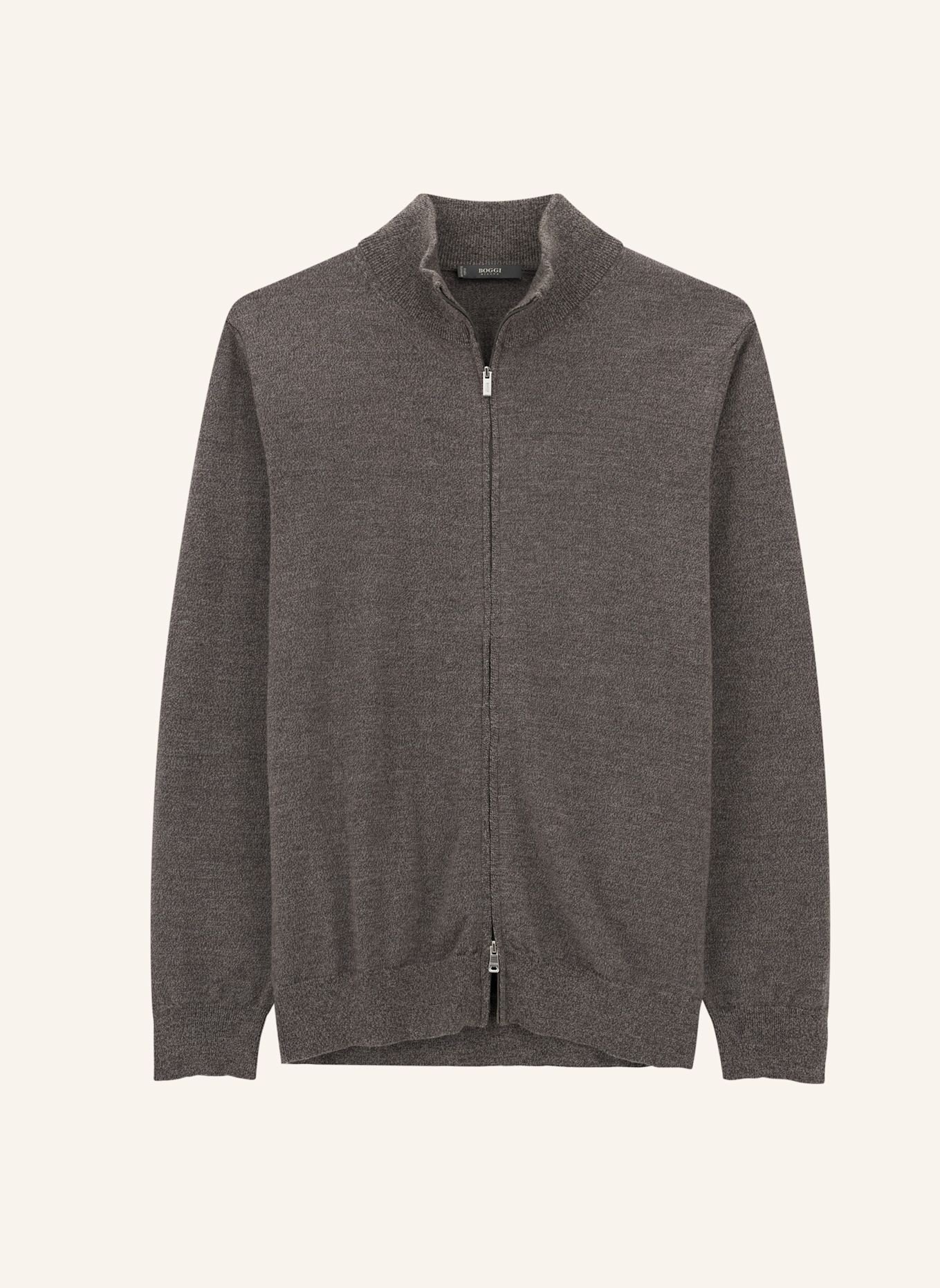 BOGGI MILANO Sweater: BEIGE