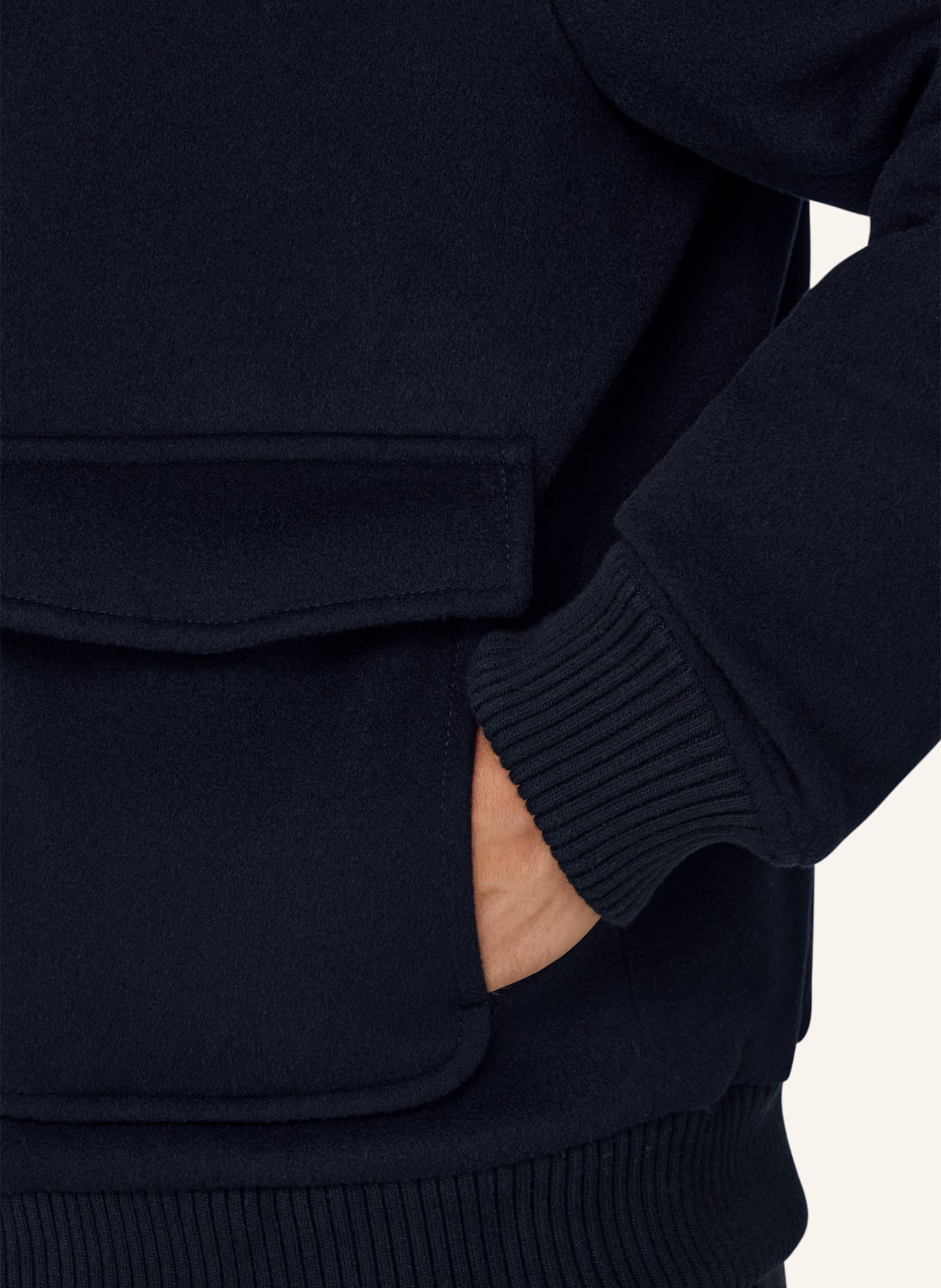 BOGGI MILANO Pea coat: BLUE