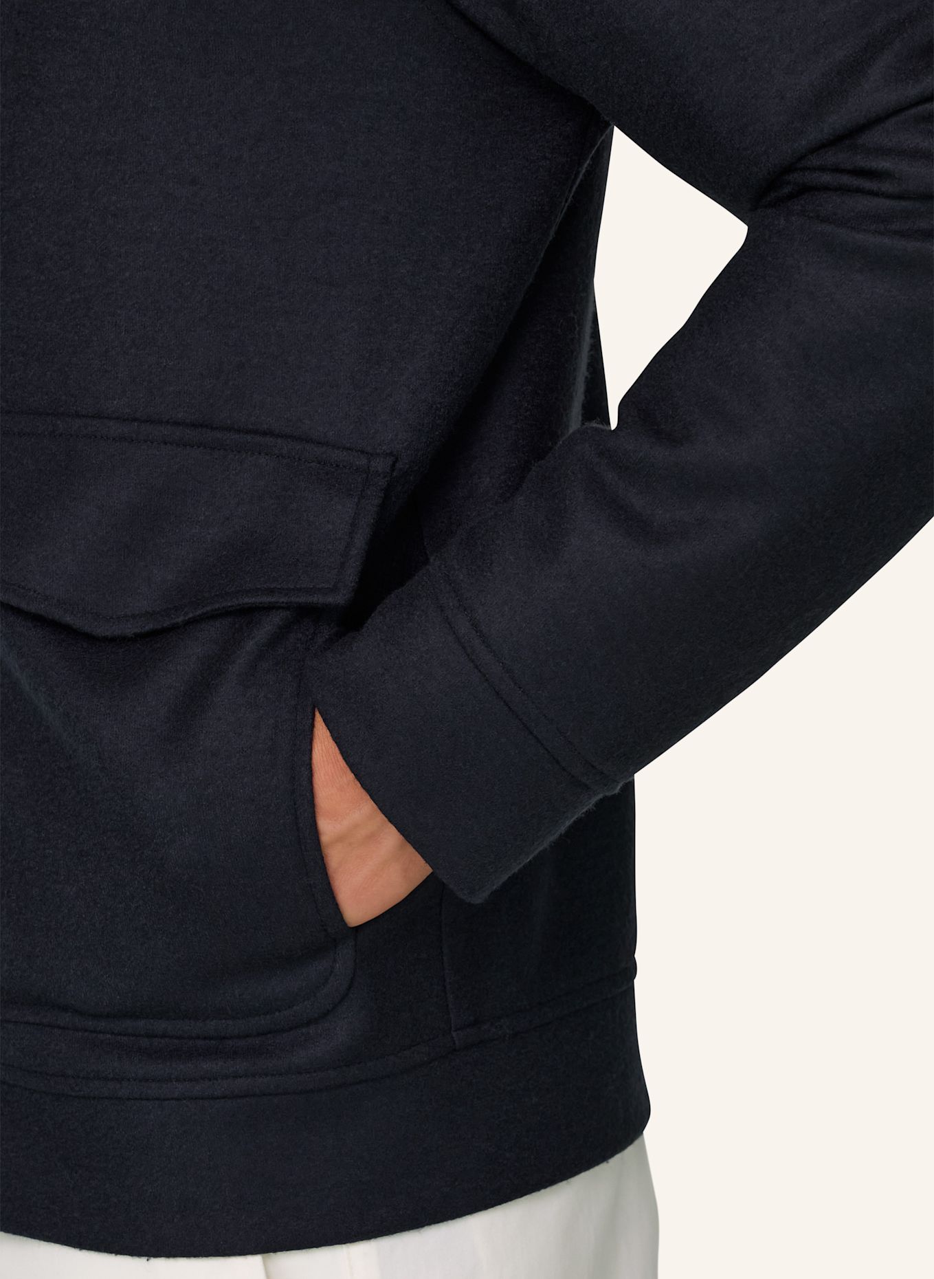 BOGGI MILANO Pea coat: BLUE