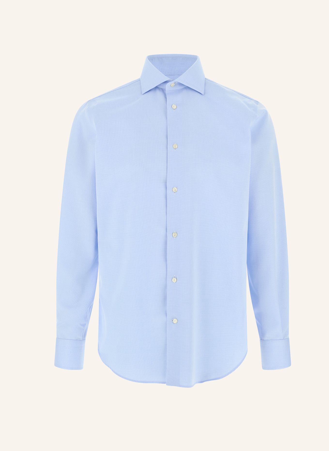 BOGGI MILANO Shirt: LIGHT BLUE