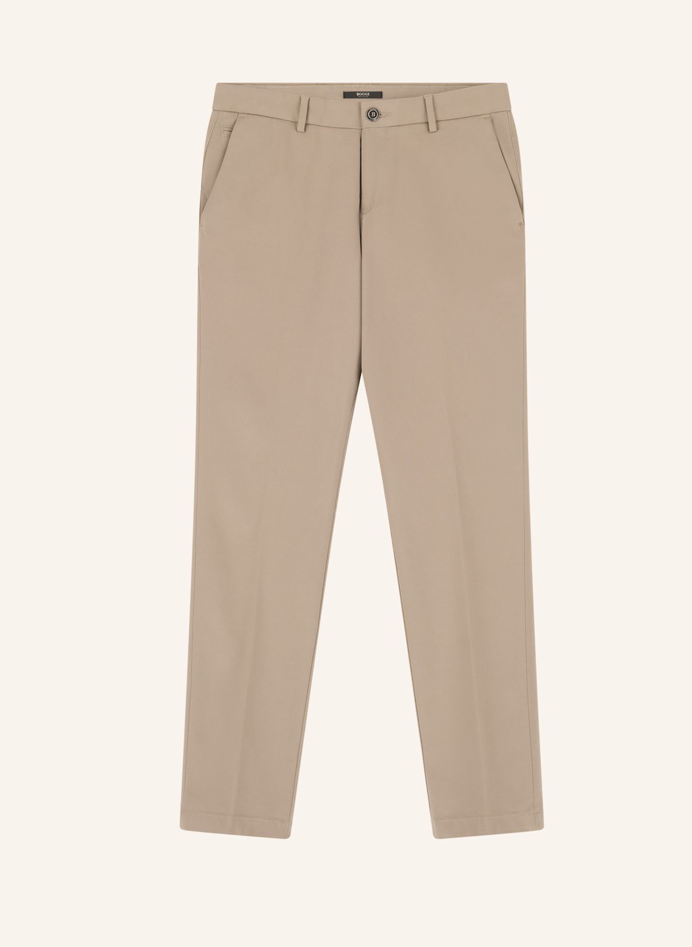 BOGGI MILANO Corduroy pants: BROWN