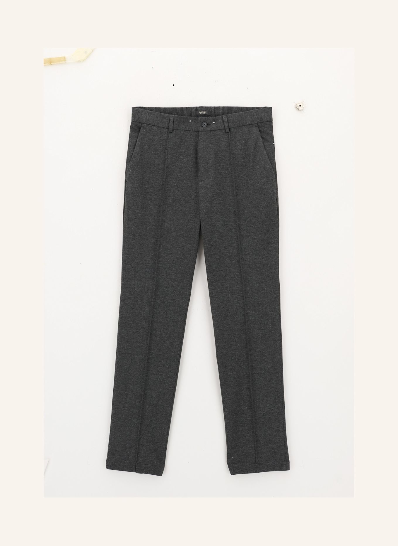 BOGGI MILANO Corduroy pants: DARK GRAY