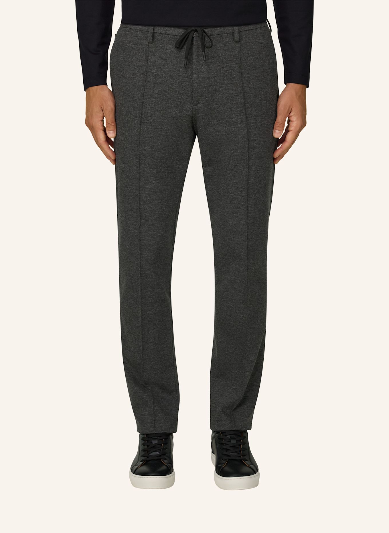BOGGI MILANO Corduroy pants: DARK GRAY