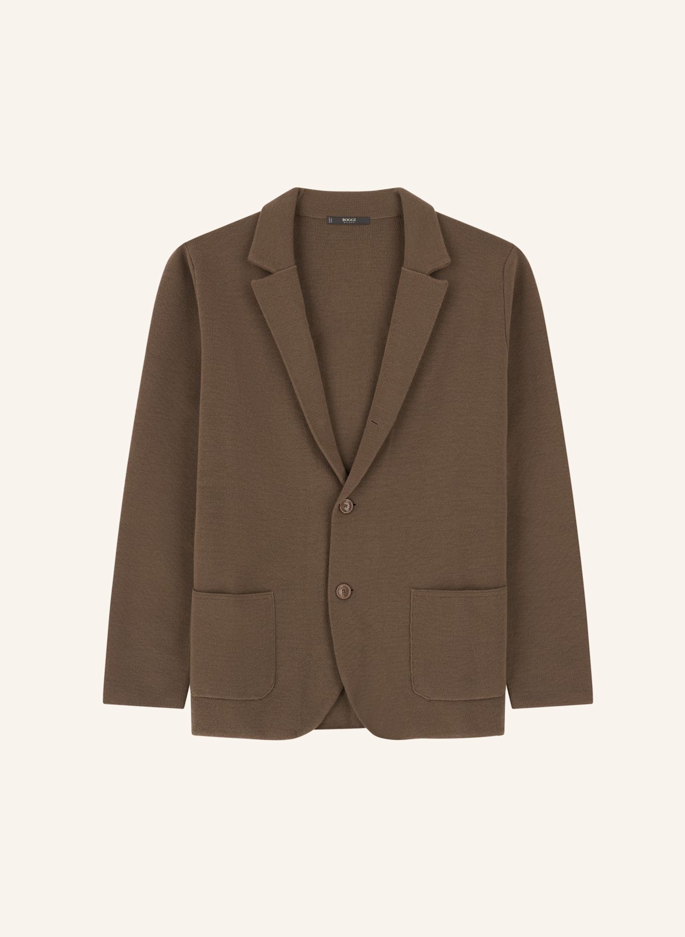 BOGGI MILANO Cardigan: BROWN