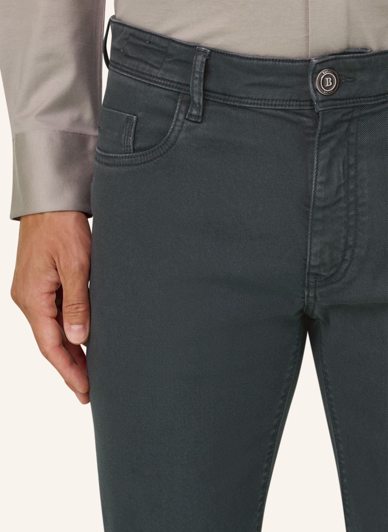 BOGGI MILANO Jeans: DARK GREEN