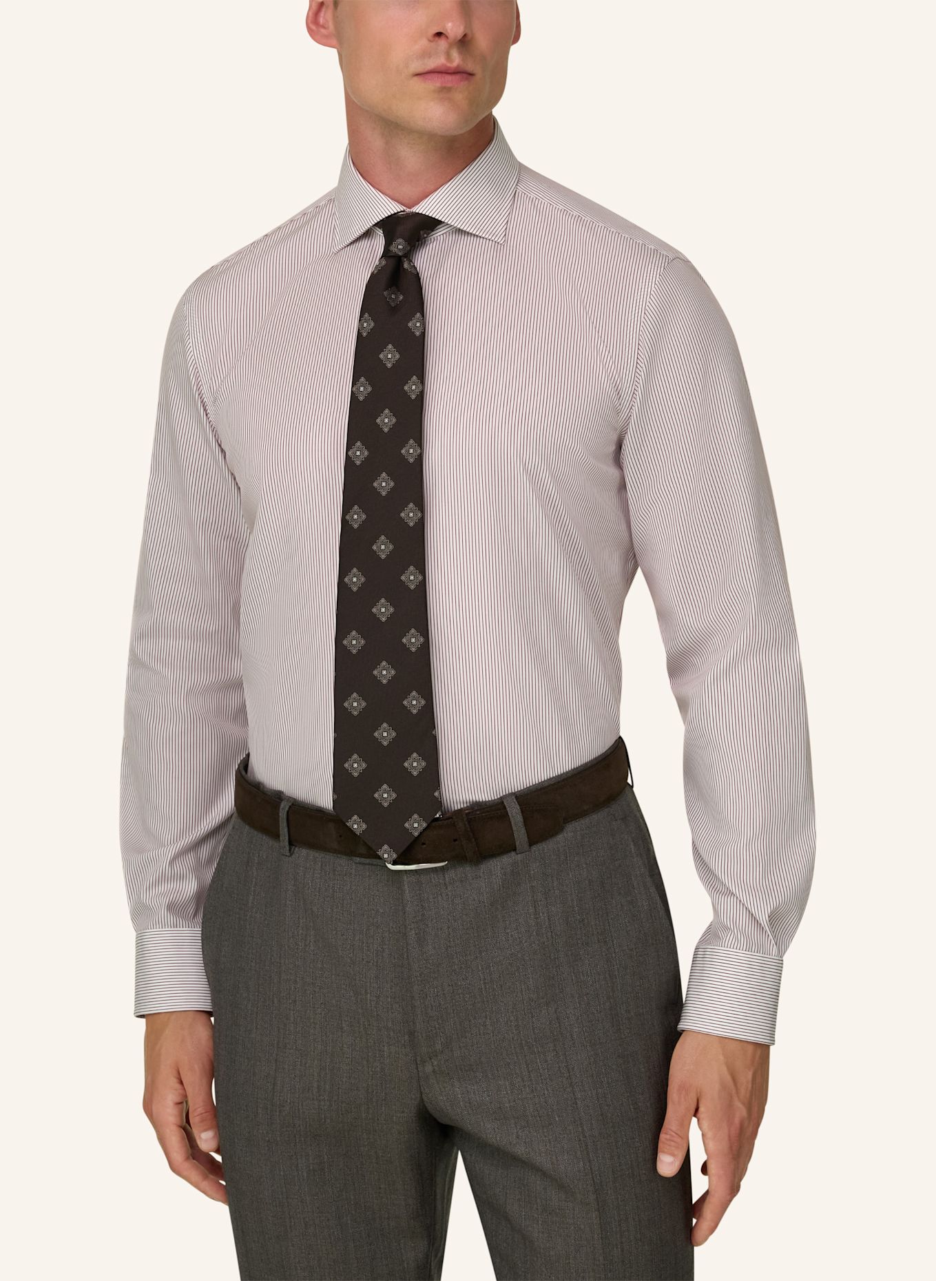BOGGI MILANO Shirt: RED