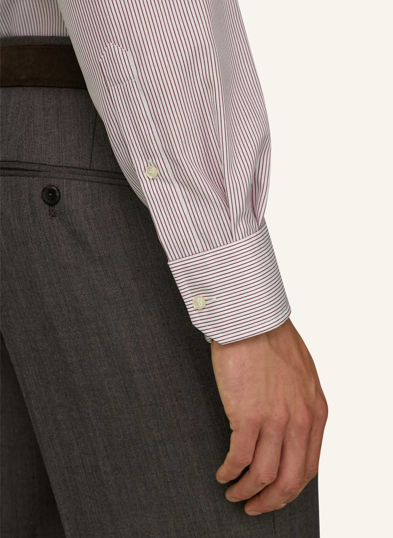 BOGGI MILANO Shirt: RED