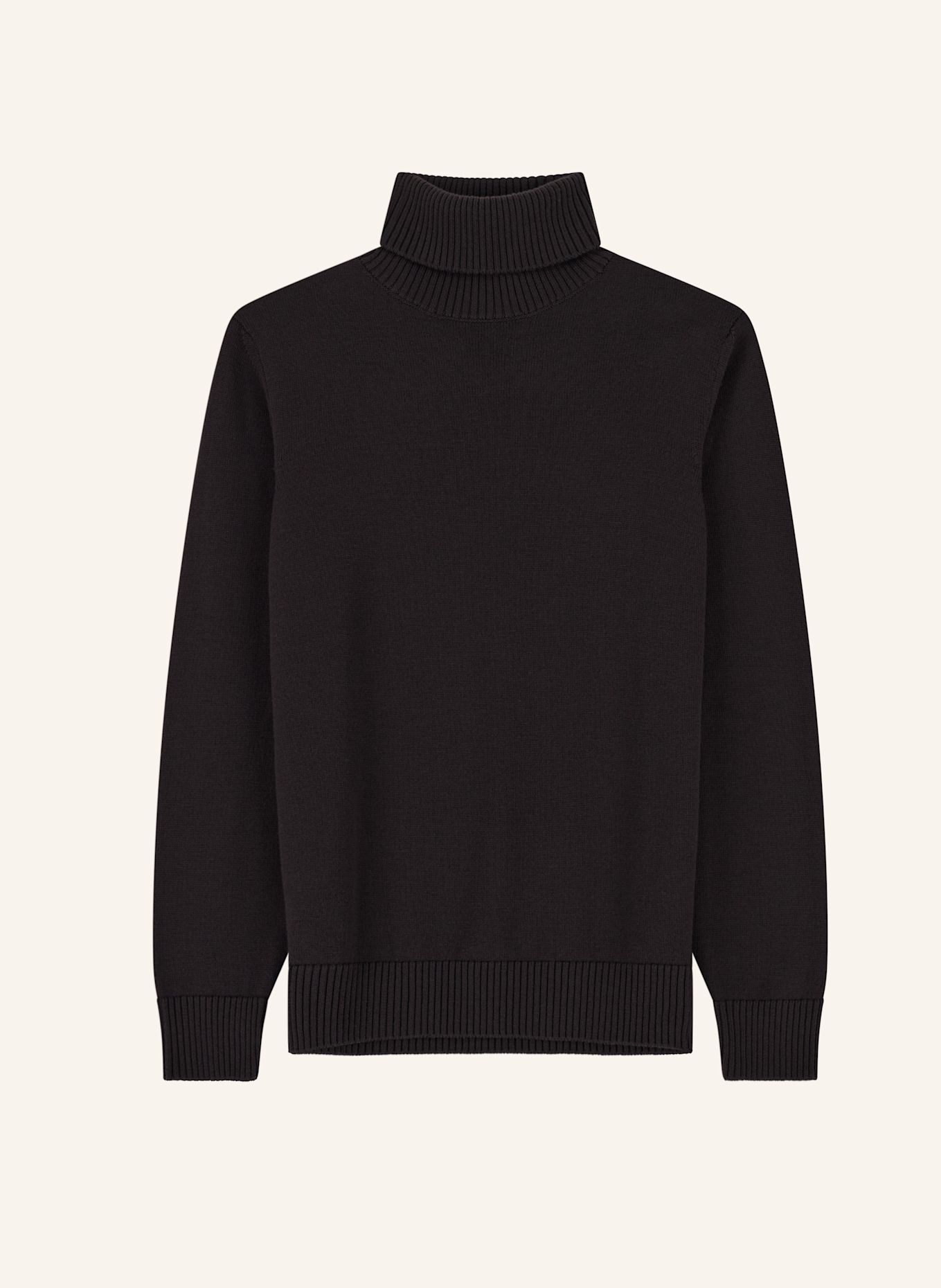 BOGGI MILANO Pullover: DUNKELBRAUN