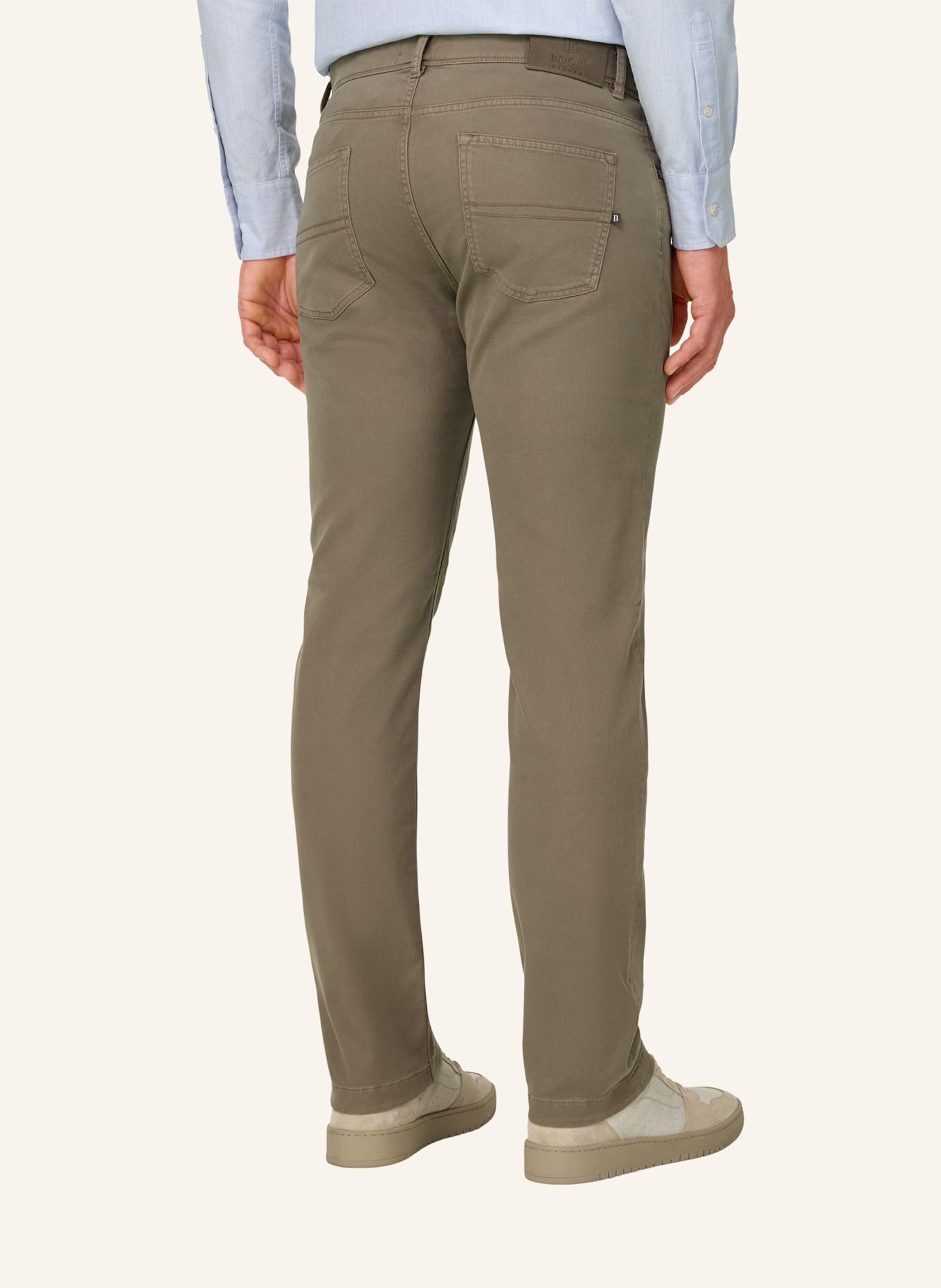 BOGGI MILANO Jeans: DUNKELGRAU