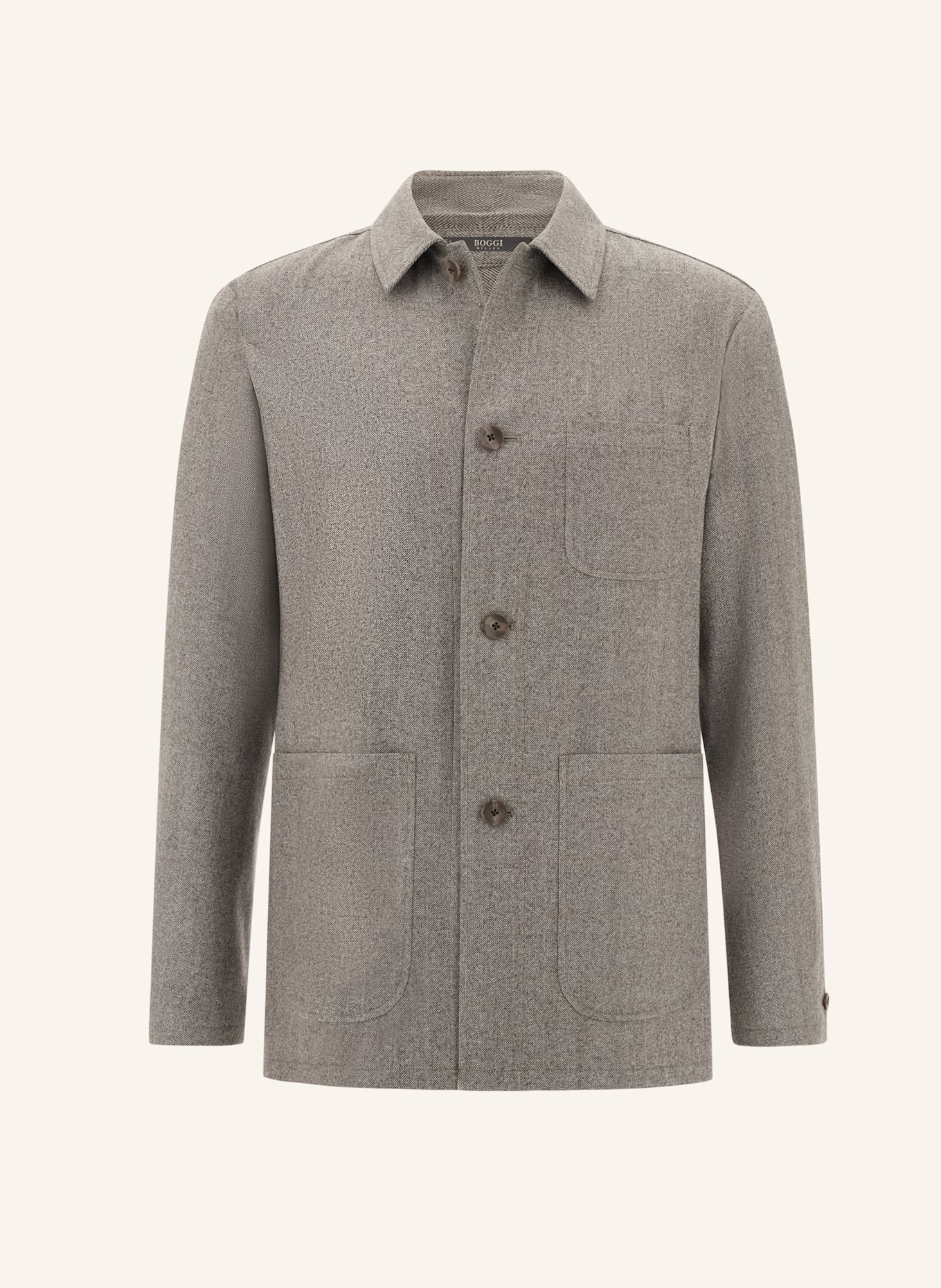 BOGGI MILANO Overjacket: TAUPE