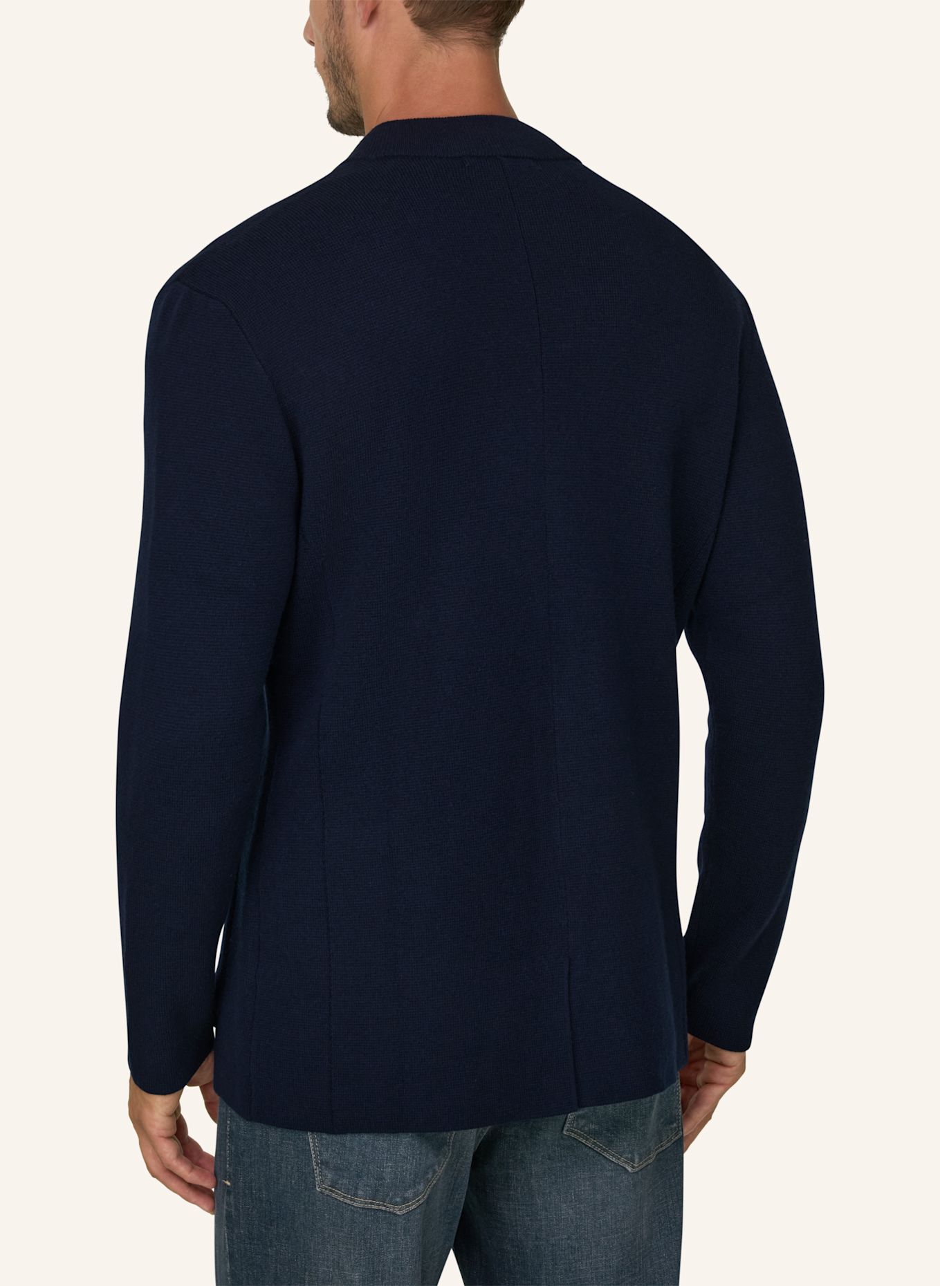 BOGGI MILANO Vest: BLAUW