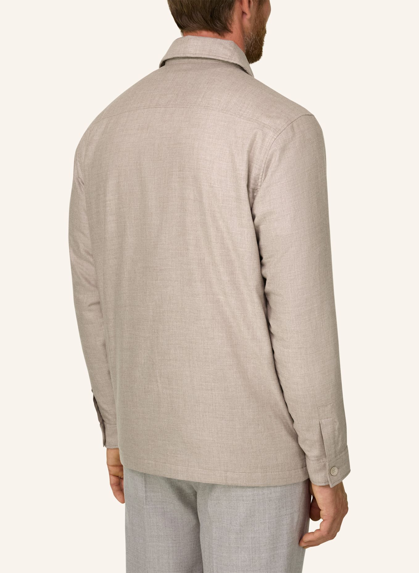 BOGGI MILANO Overshirt: BROWN