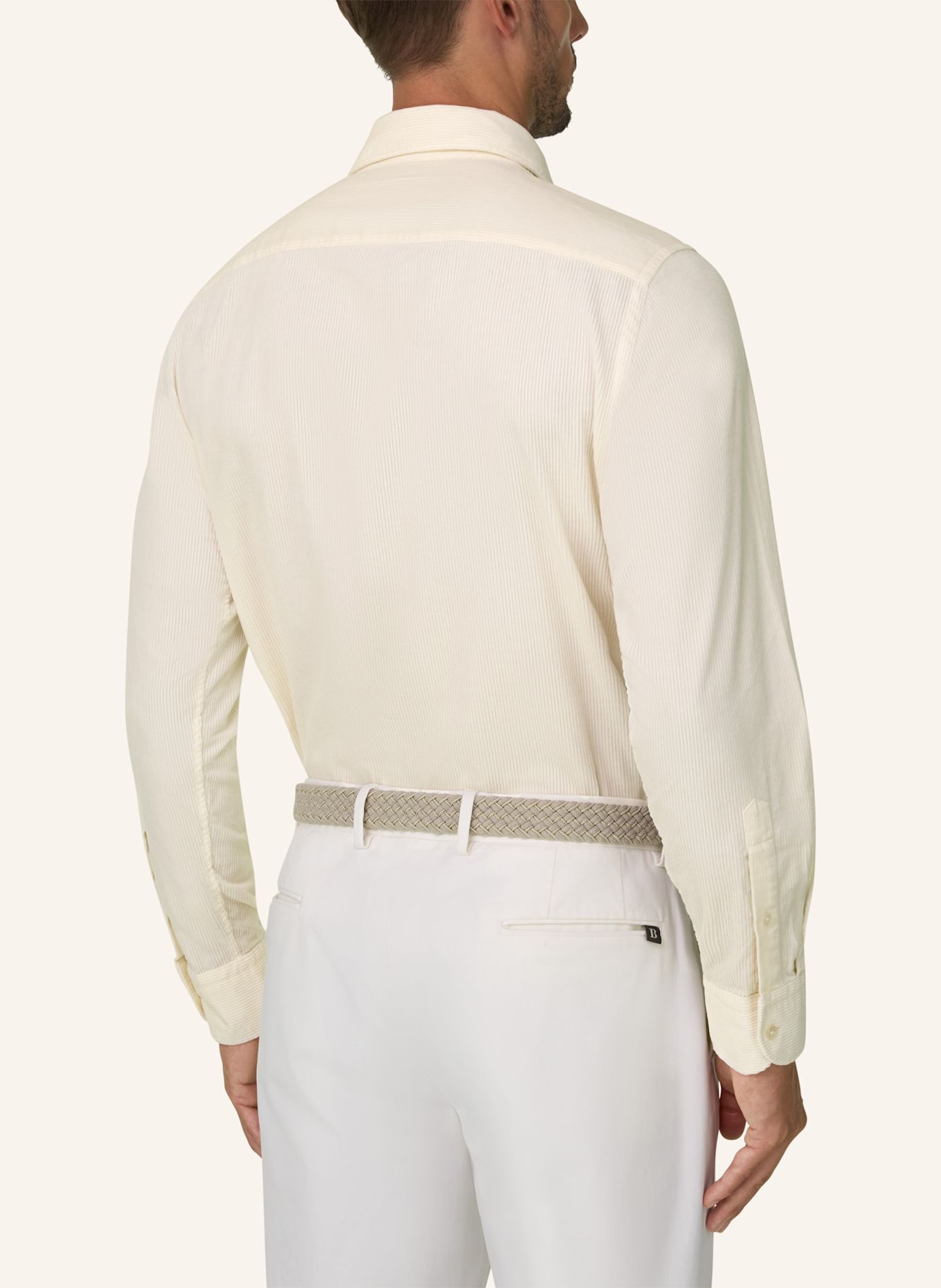 BOGGI MILANO Overshirt: WIT