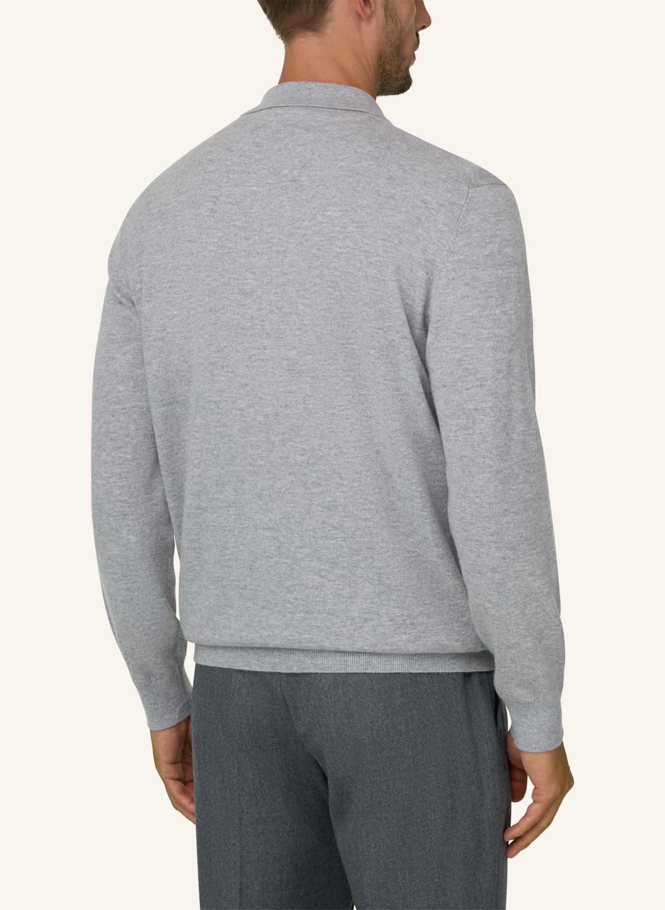 BOGGI MILANO Pullover: GRAU