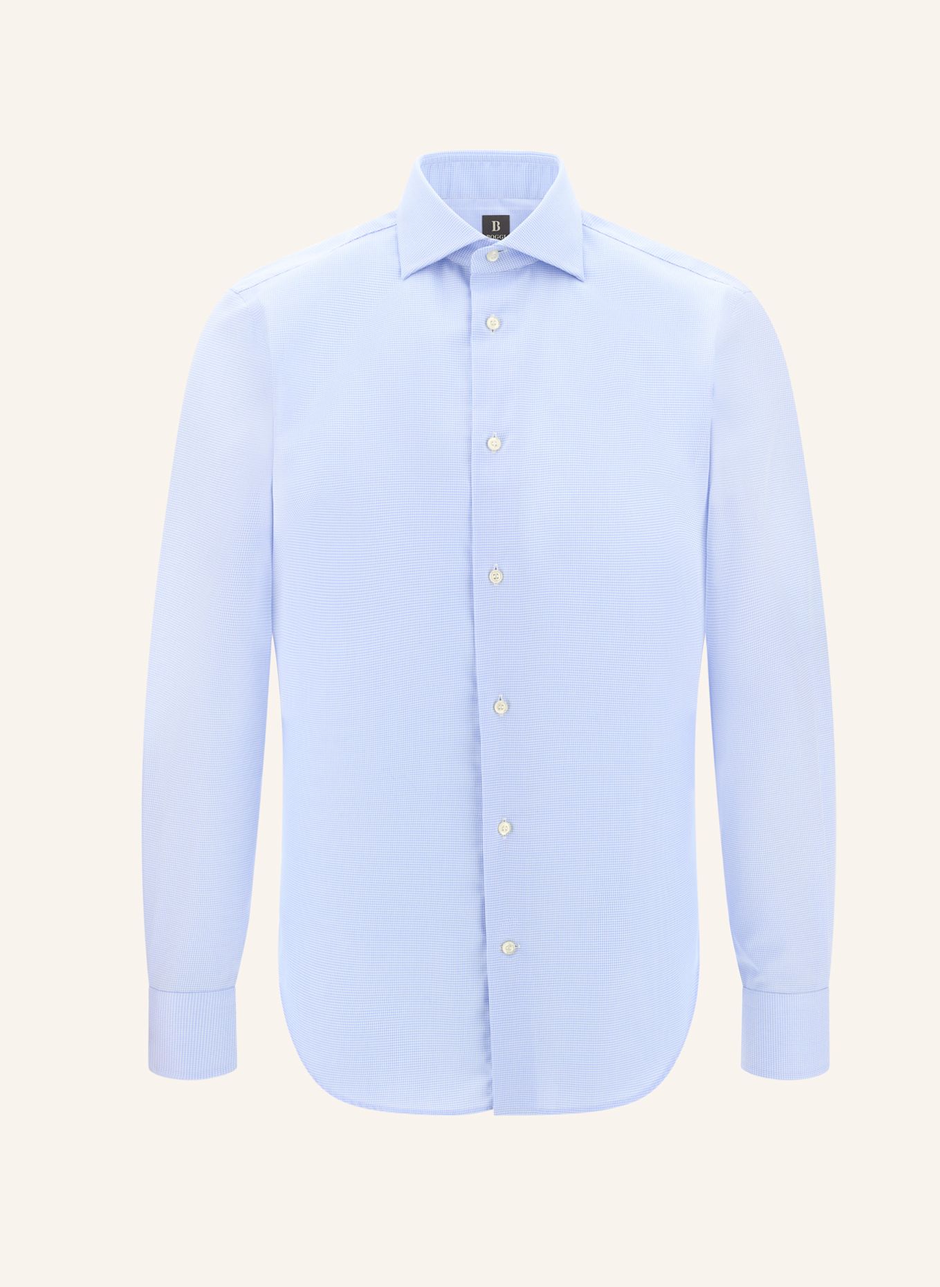 BOGGI MILANO Hemd: HELLBLAU