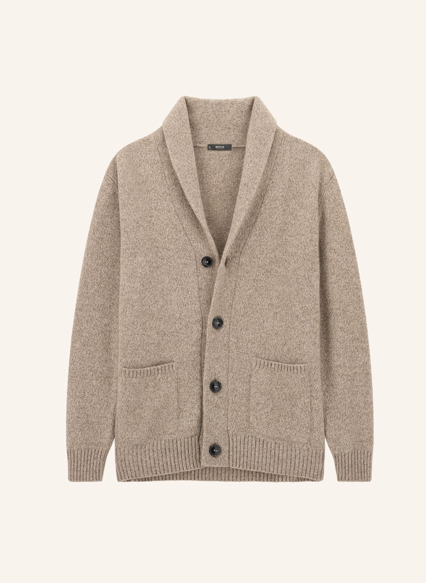 BOGGI MILANO Pullover: BEIGE
