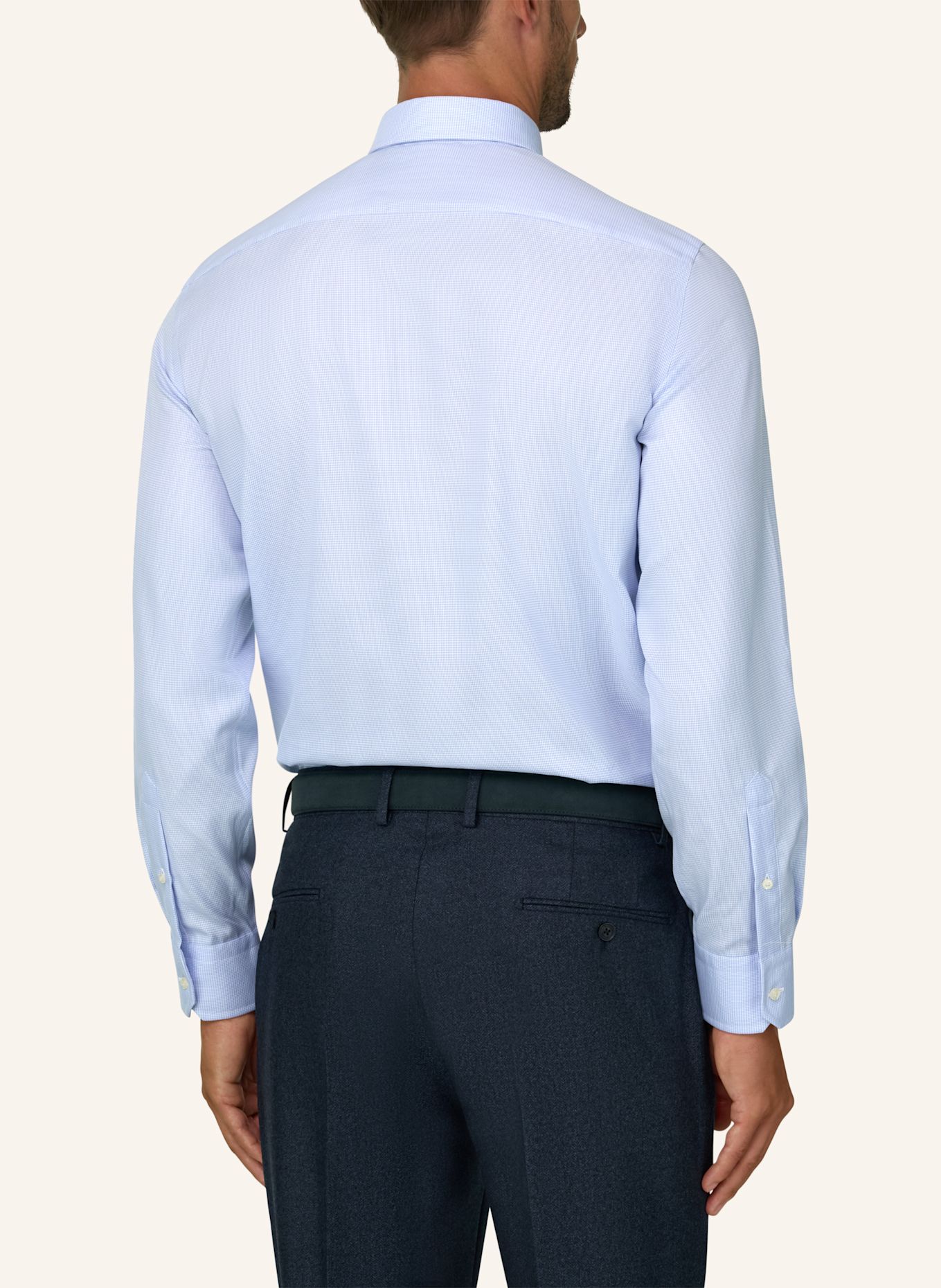 BOGGI MILANO Hemd: HELLBLAU