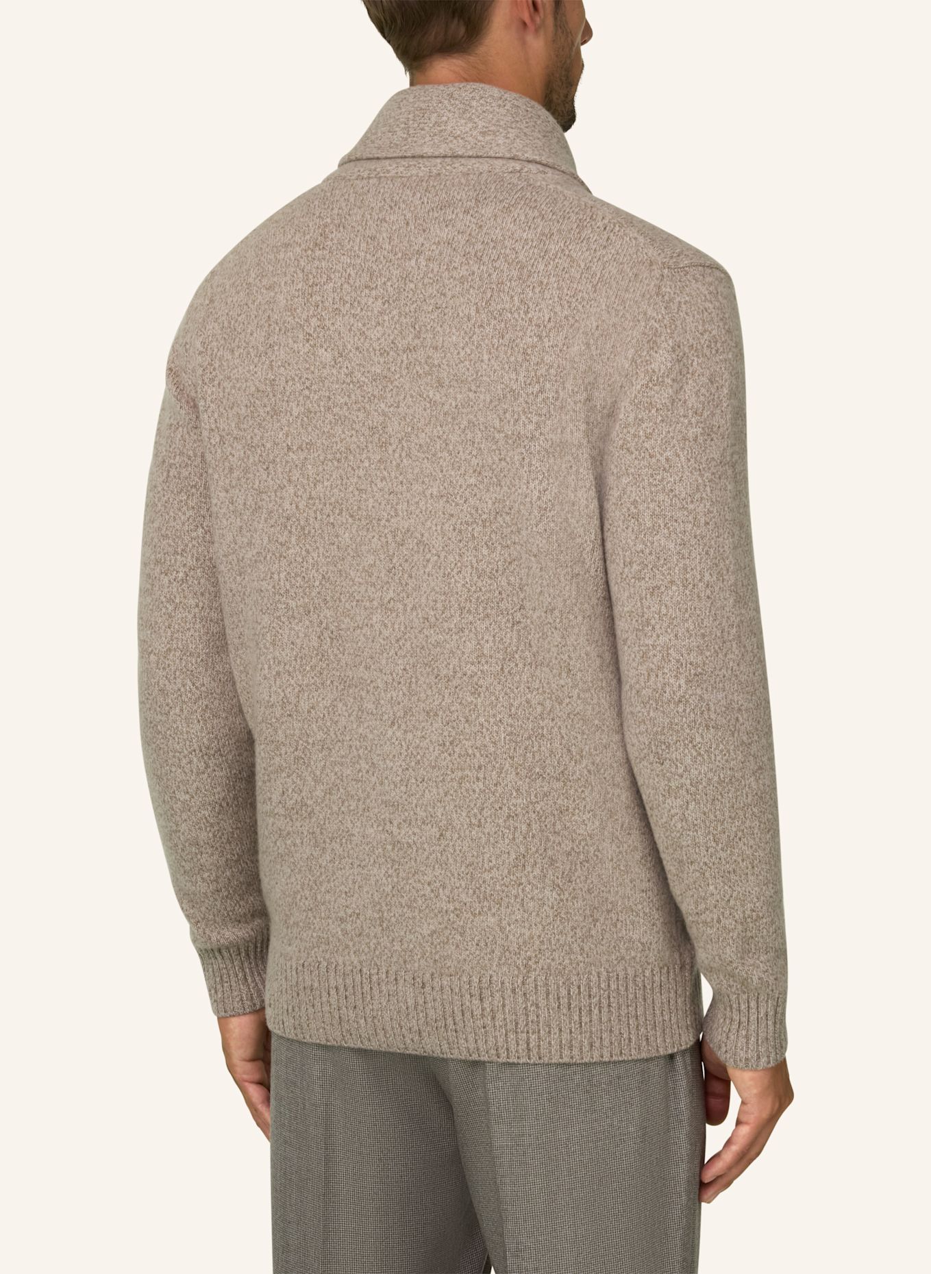 BOGGI MILANO Pullover: BEIGE
