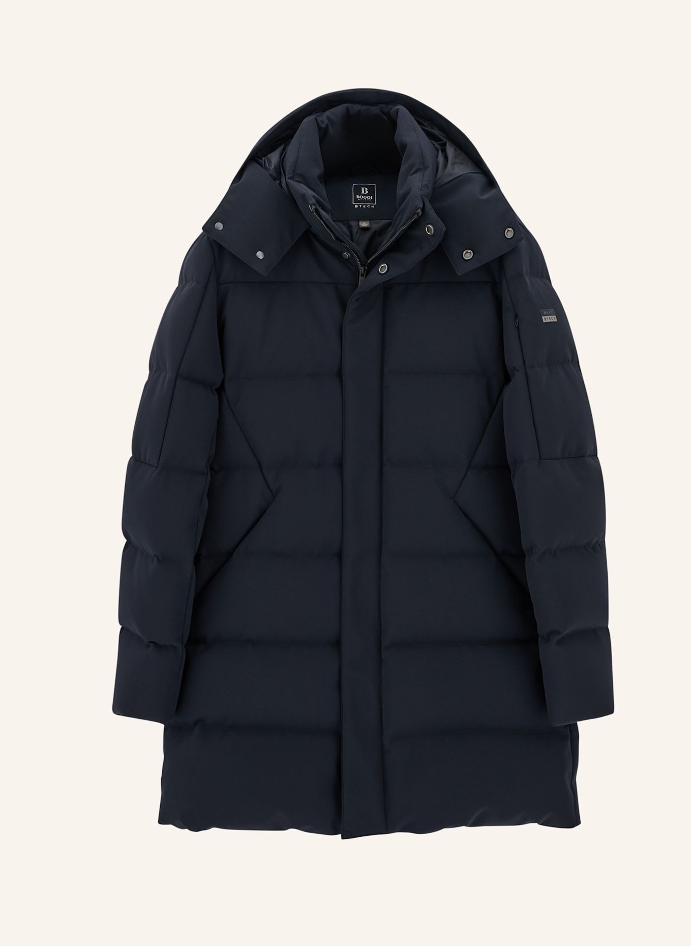 BOGGI MILANO Donsmantel: BLAUW