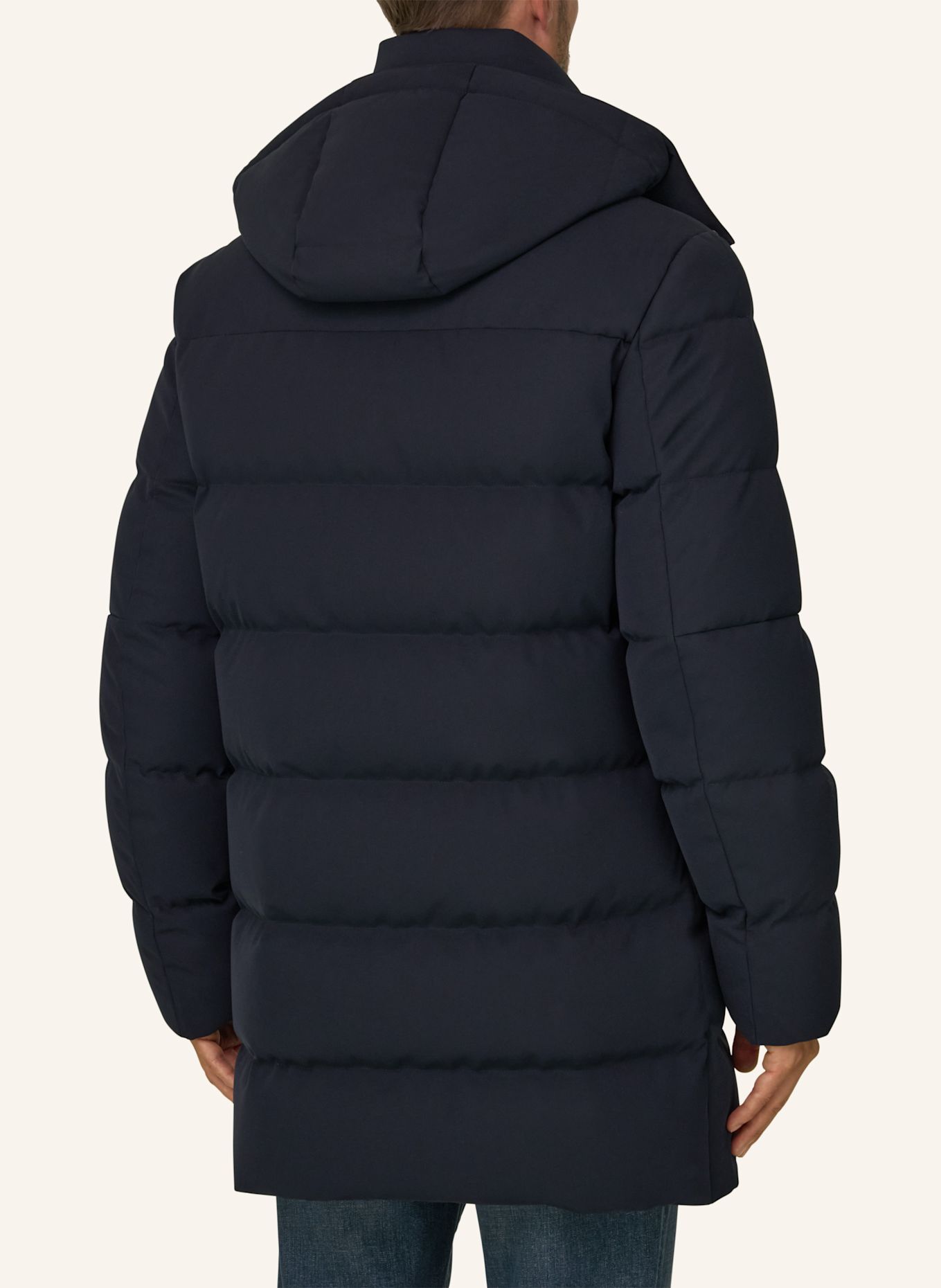 BOGGI MILANO Donsmantel: BLAUW