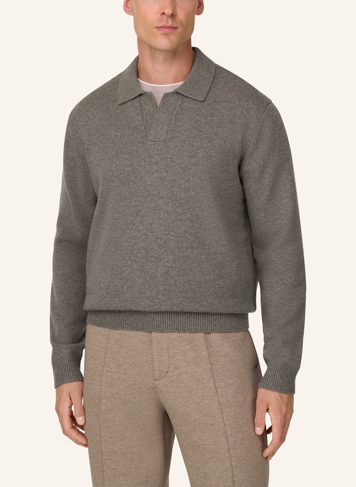BOGGI MILANO Trui: BEIGE
