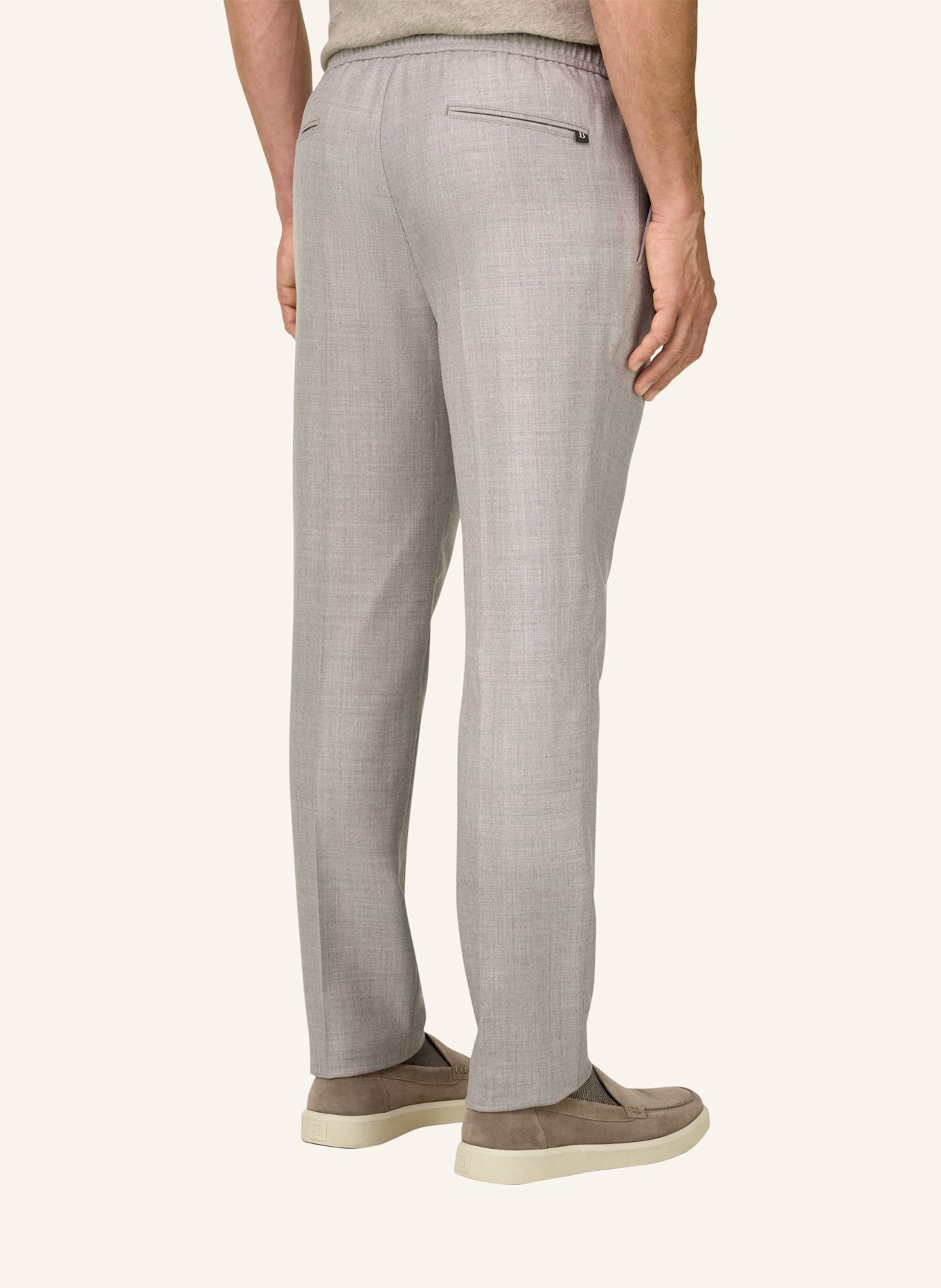 BOGGI MILANO Cordbroek: BRUIN