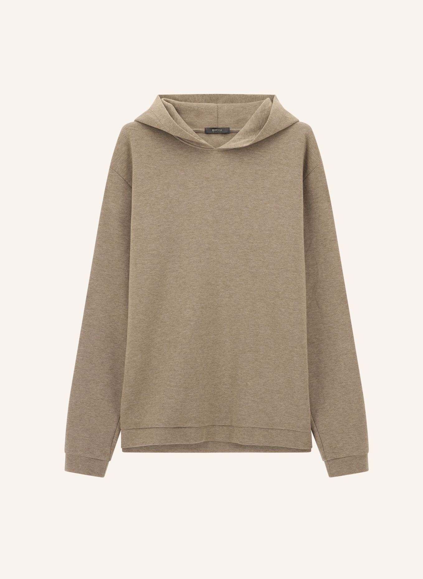 BOGGI MILANO Sweatvest: BEIGE