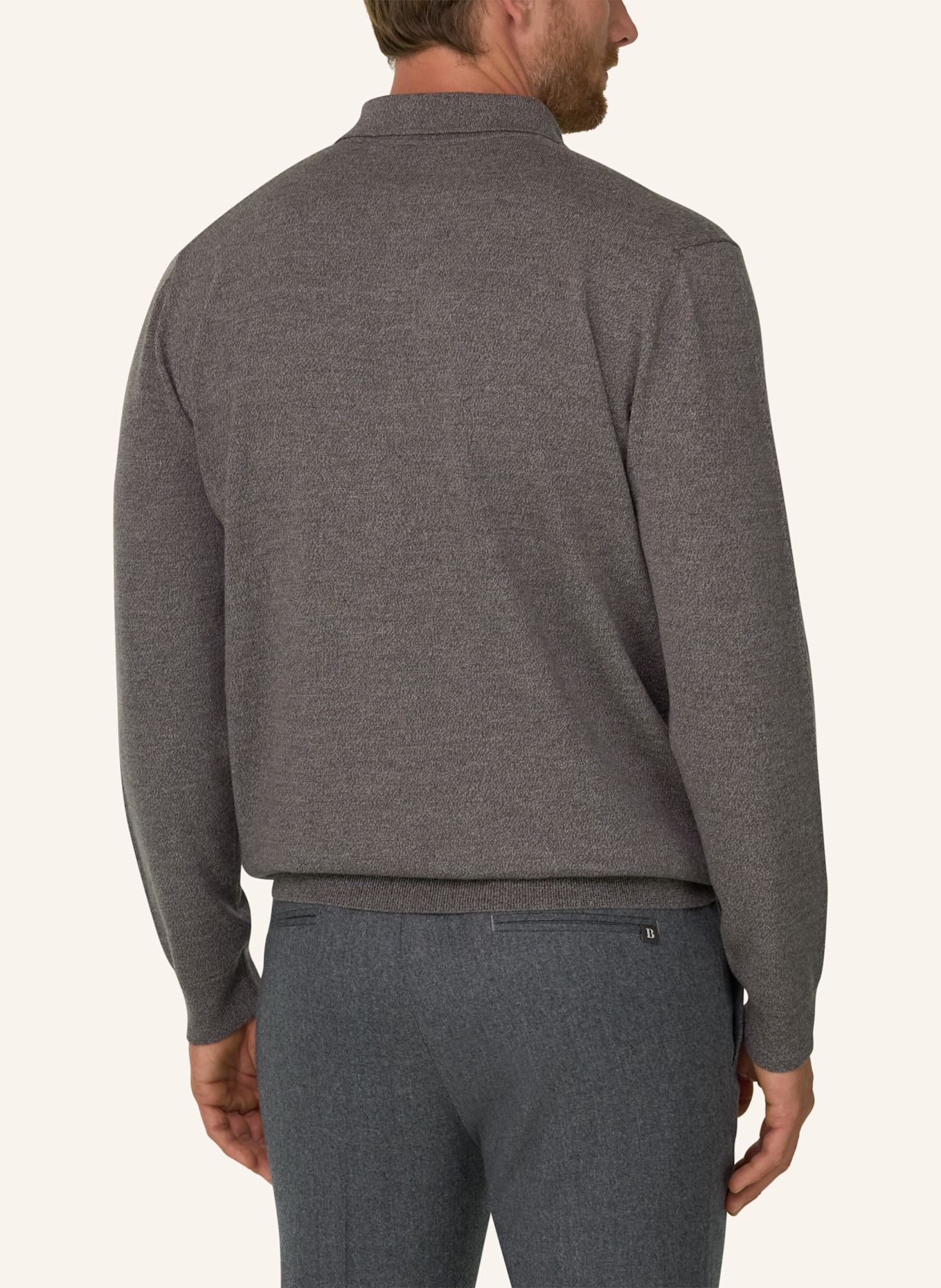 BOGGI MILANO Pullover: BEIGE