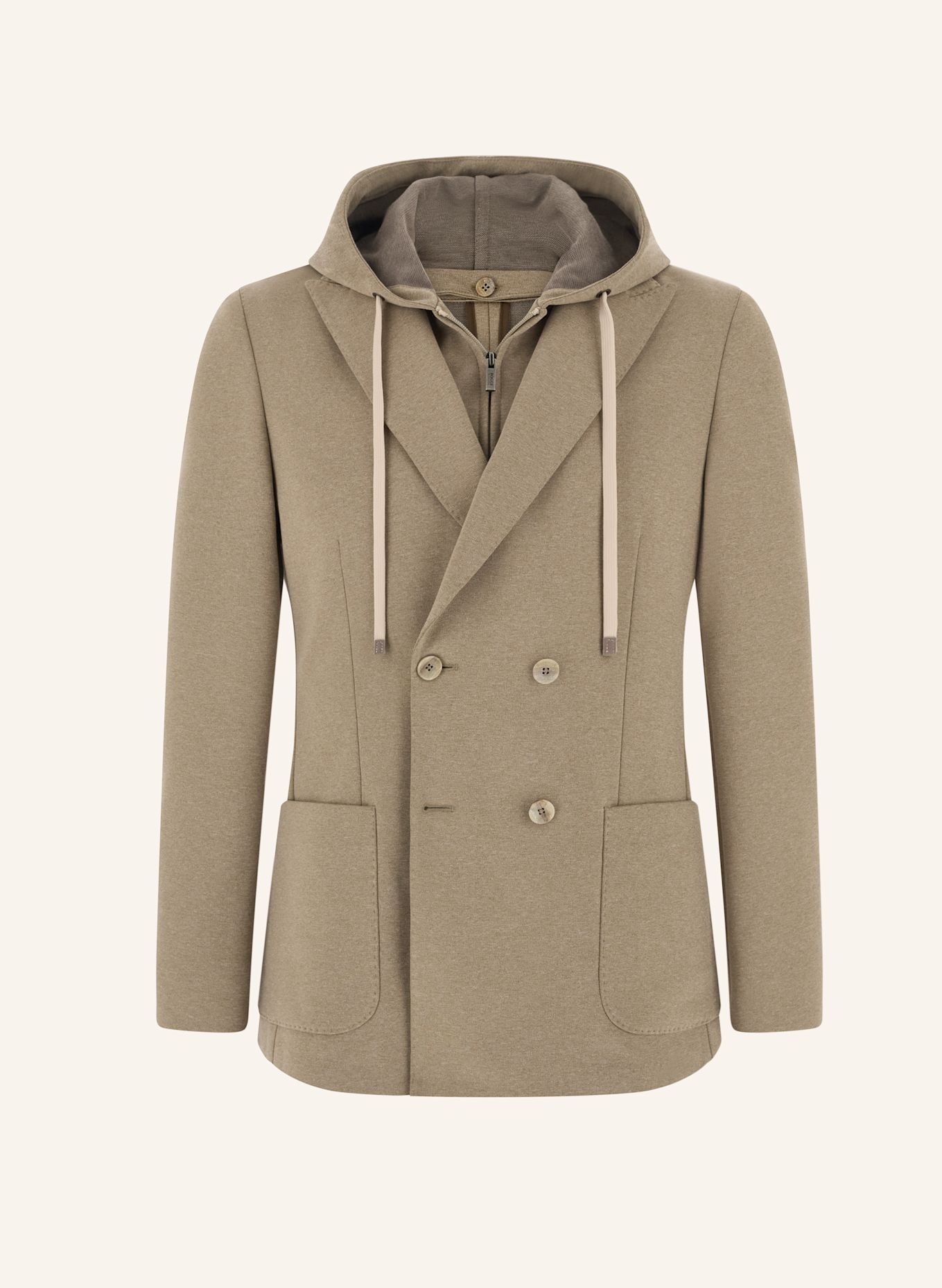 BOGGI MILANO Sweat-Sakko: TAUPE