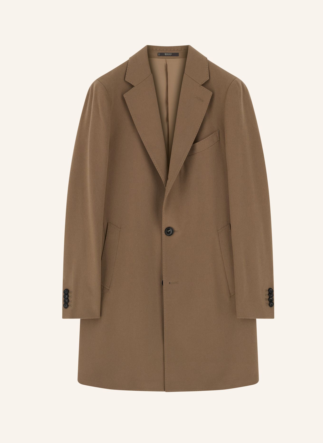 BOGGI MILANO Mantel: CAMEL