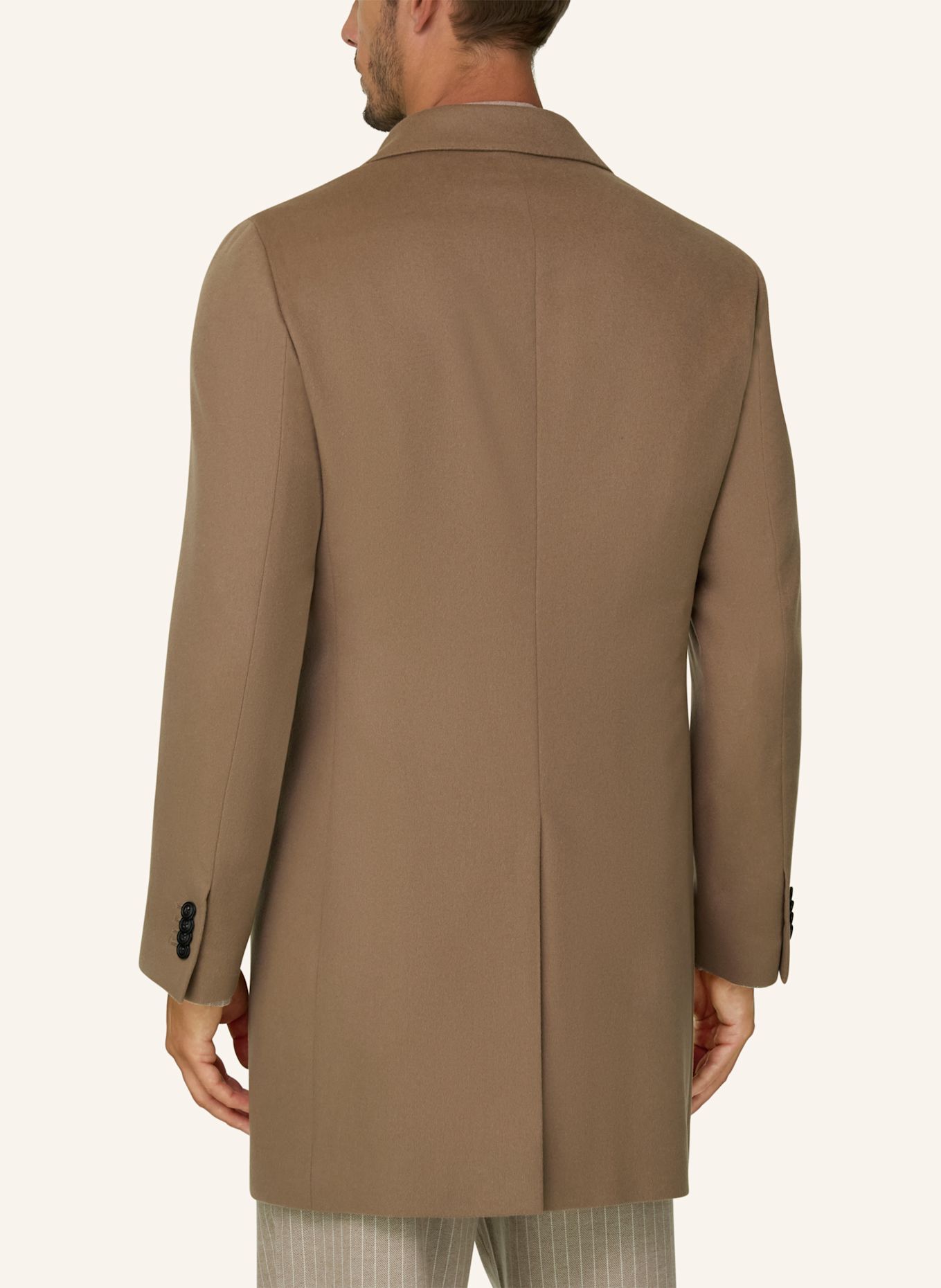 BOGGI MILANO Mantel: CAMEL