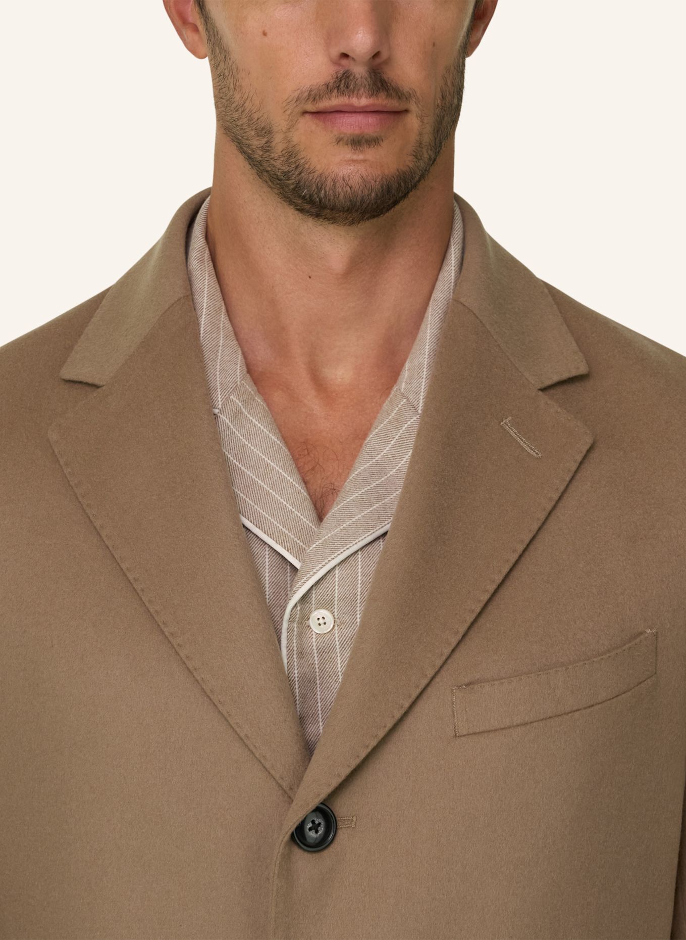 BOGGI MILANO Mantel: CAMEL