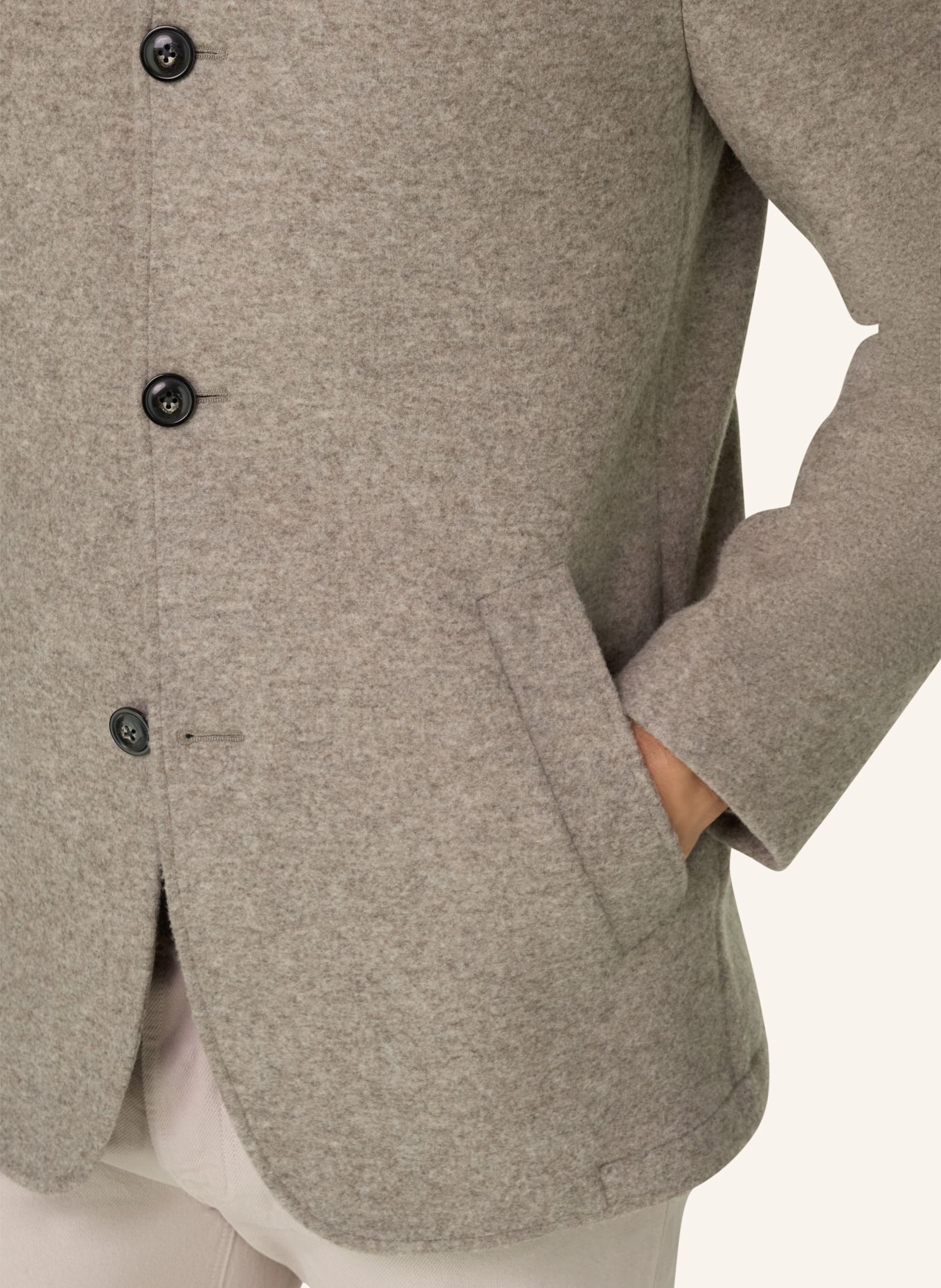 BOGGI MILANO Cabanjacke: GRAU