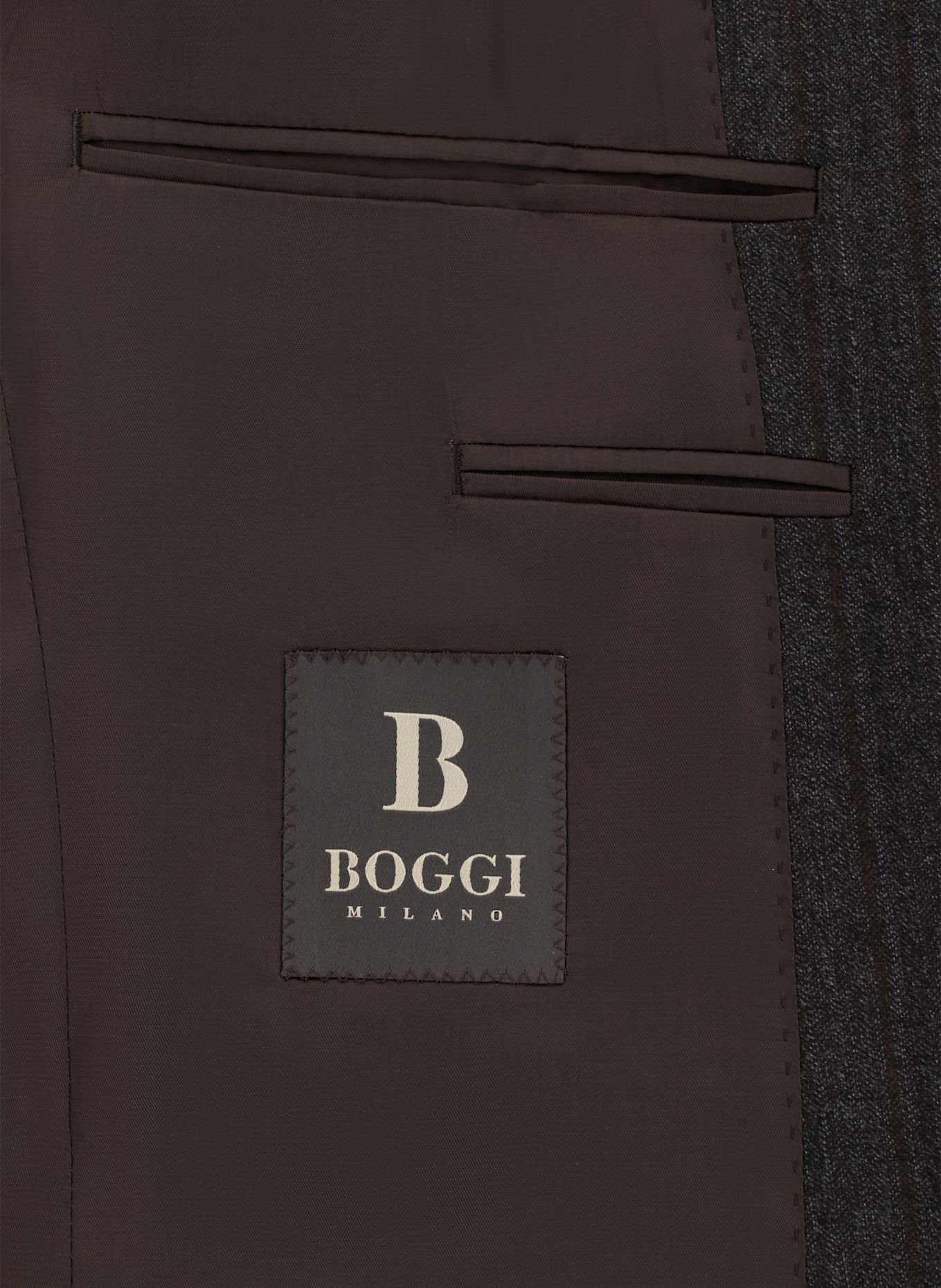 BOGGI MILANO Anzug: GRAU