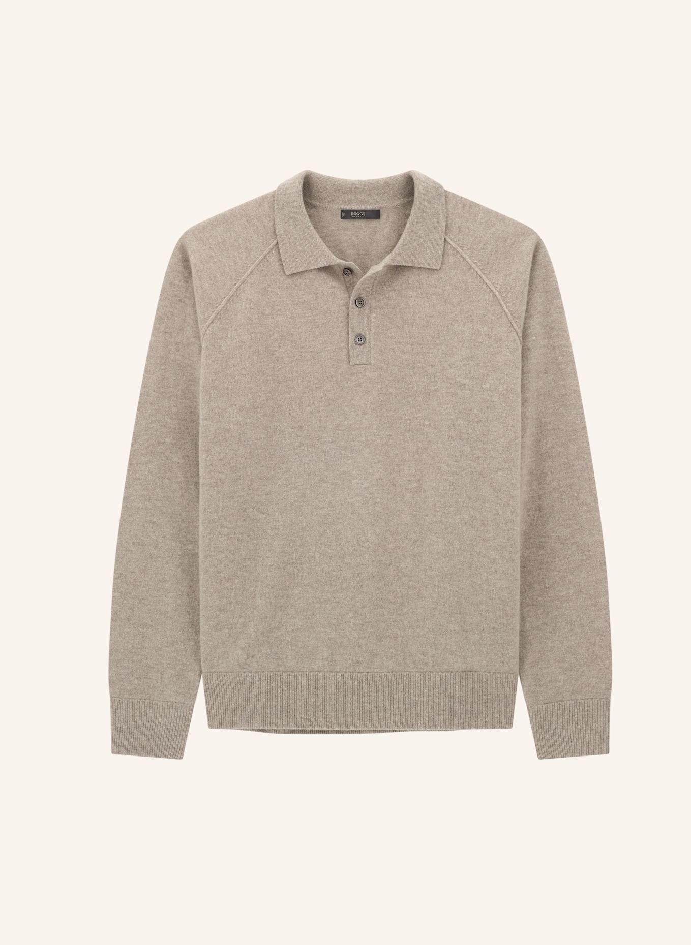 BOGGI MILANO Pullover: BRAUN