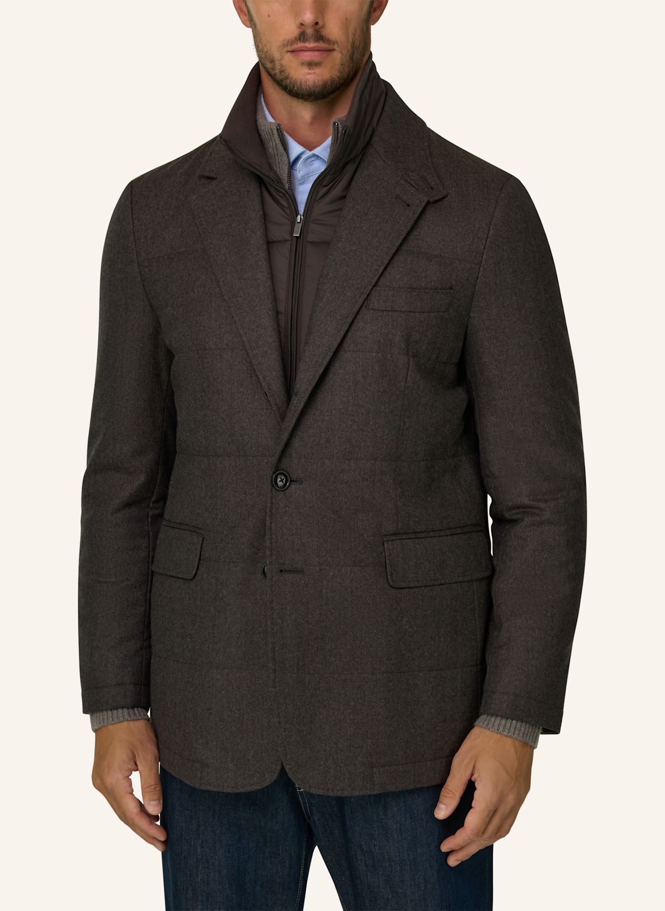 BOGGI MILANO Cabanjacke: BRAUN