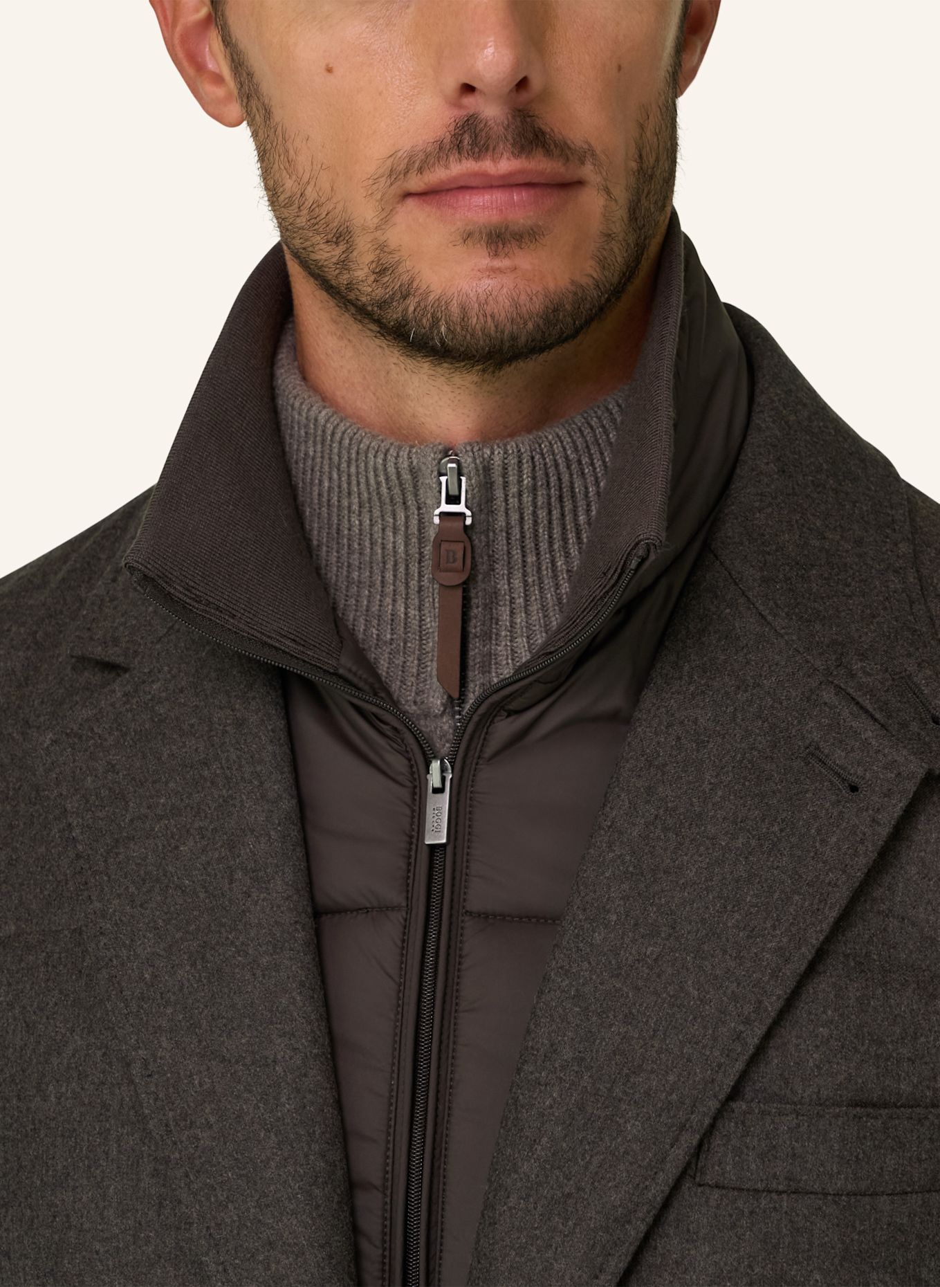 BOGGI MILANO Cabanjacke: BRAUN